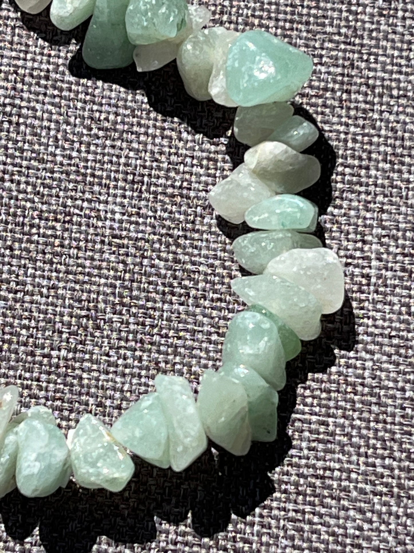 Armband aus Moosachat-Chipstone-Perlen - 1 Stück - crystal paradise