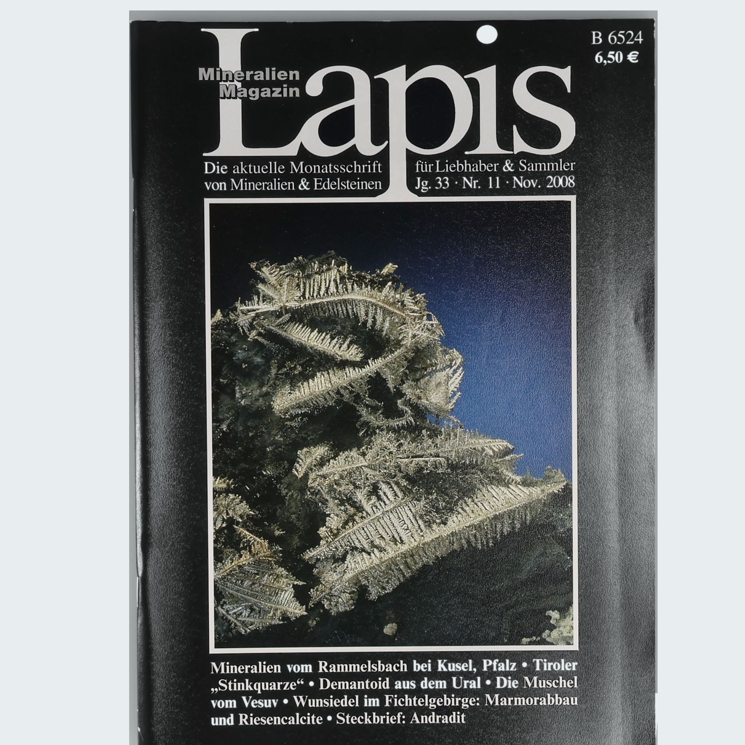 Lapis Mineralien Magazin Jahrgang 2008 Jg. 33 Ansicht 10 gebraucht