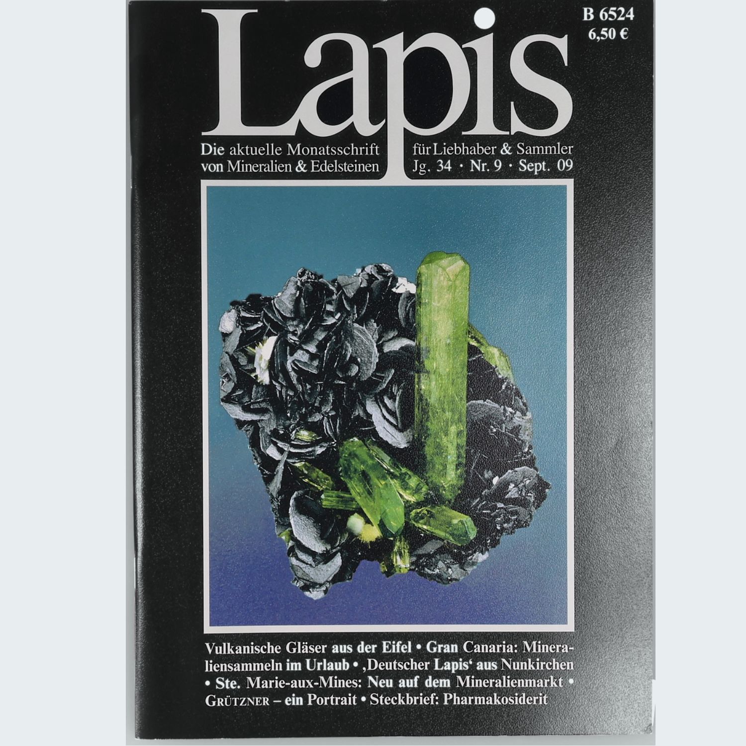 Lapis Magazin Jahrgang 2009 Mineralien Fachzeitschrift Christian Weise Verlag