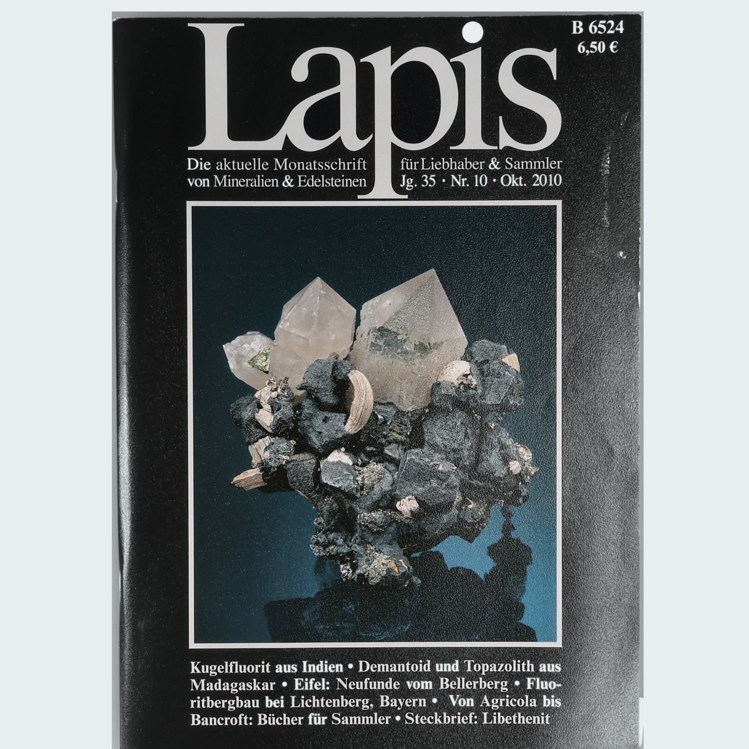 Lapis Magazin Jahrgang 2010 Mineralien Fachzeitschrift Christian Weise Verlag gebraucht