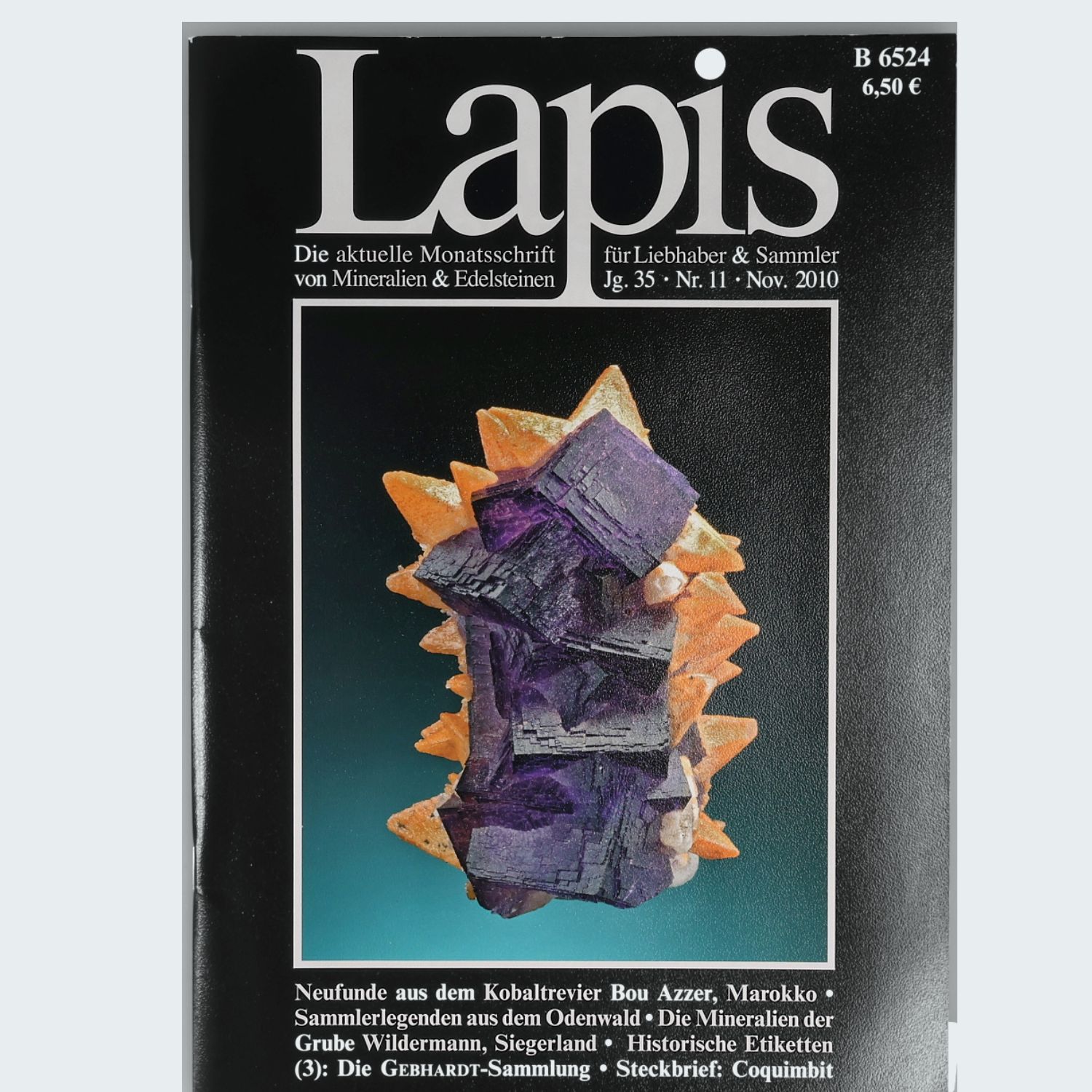 Lapis Mineralien Magazin Jahrgang 2010 Jg. 35 Fachzeitschrift Mineralogie Sammler