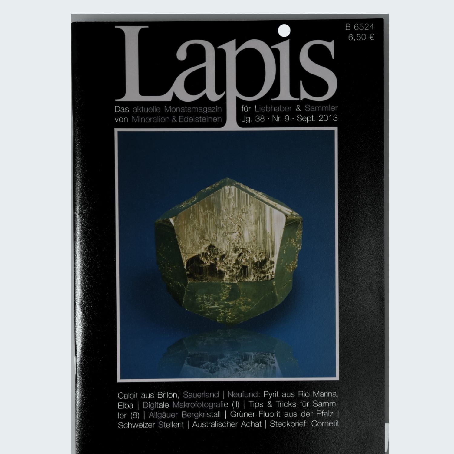 Lapis Mineralien Magazin Jahrgang 2013 Ausgabe 38 Fachzeitschrift Mineralogie