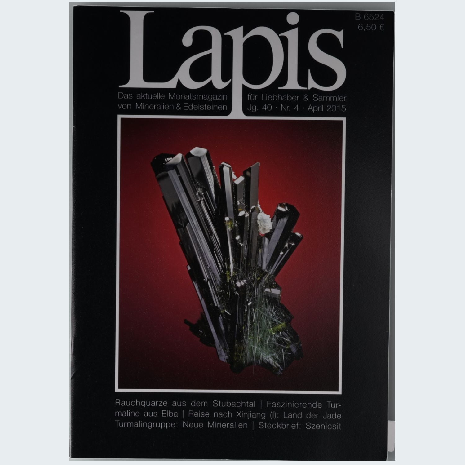 Lapis Mineralien Magazin Jahrgang 2015 Fachzeitschrift für Sammler und Mineralogie