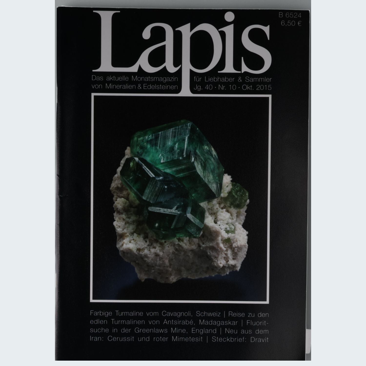 Lapis Mineralien Magazin Jahrgang 2015 Jg 40 Fachzeitschrift Mineralogie gebraucht