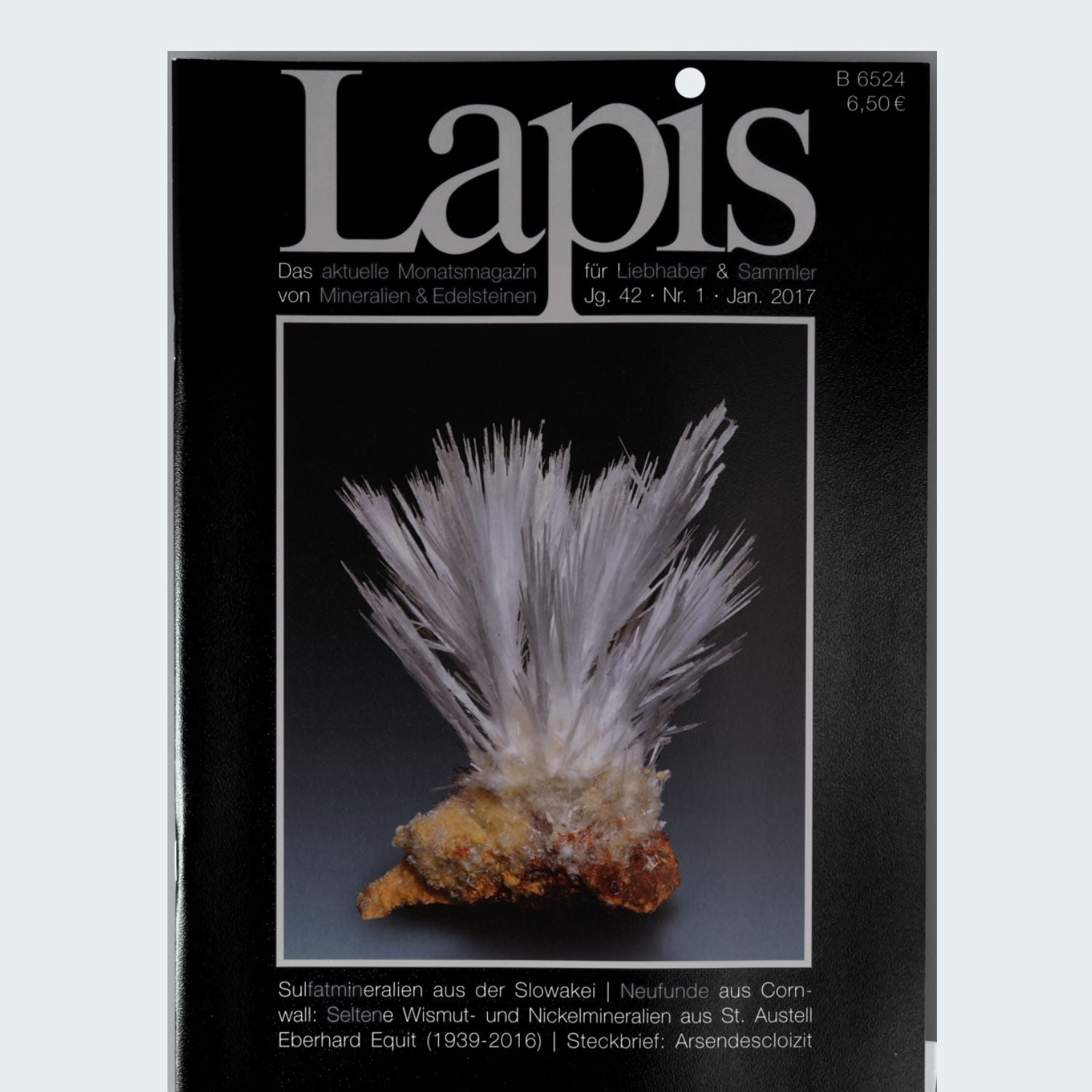 Lapis Mineralien Magazin — Jahrgang 2017 (Jg. 42)
