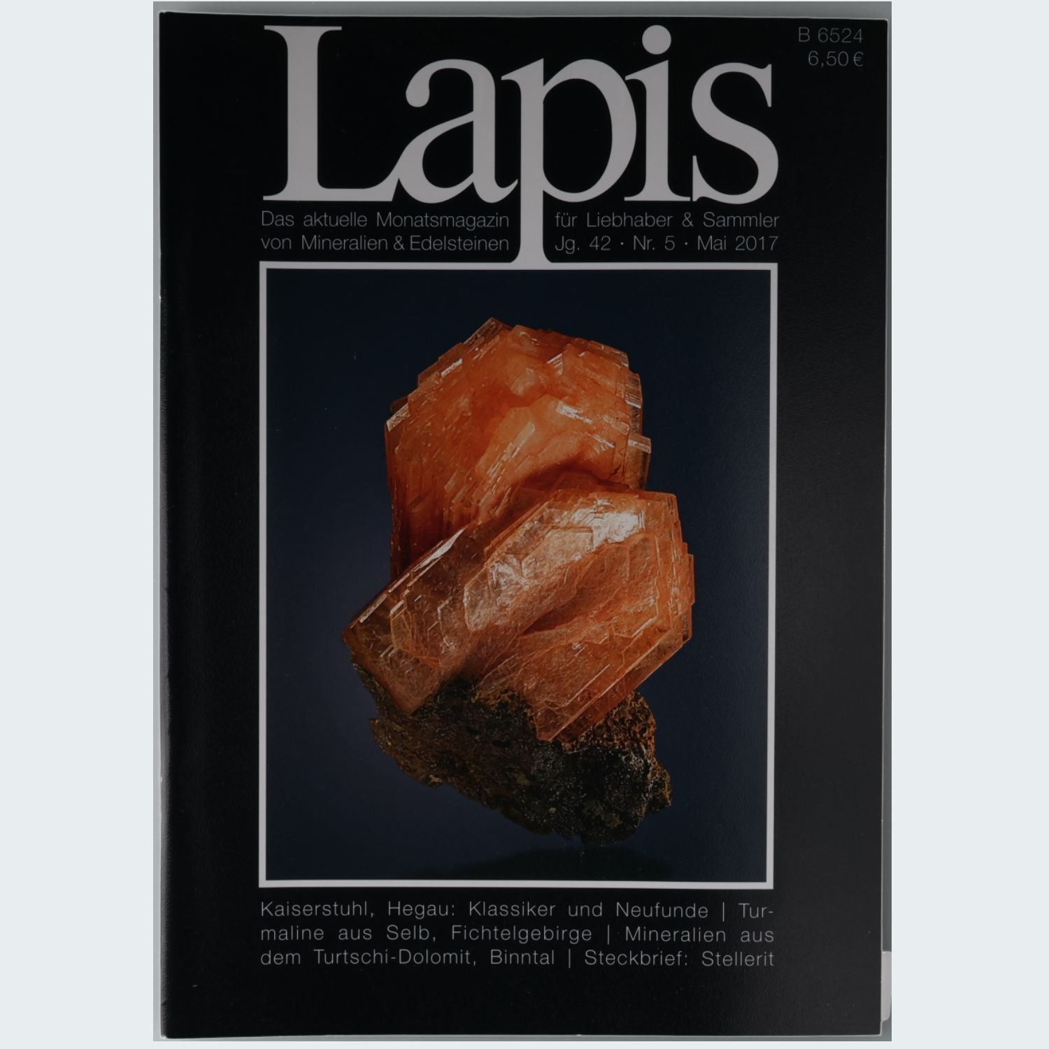 Lapis Mineralien Magazin Jahrgang 2017 Jg. 42 Fachzeitschrift für Sammler und Mineralogie