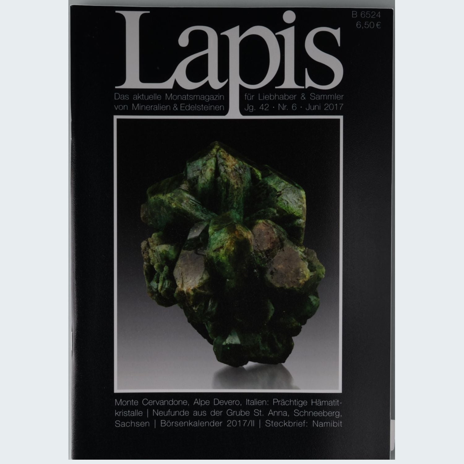 Lapis Magazin Jahrgang 2017 Mineralien Fachzeitschrift Christian Weise Verlag