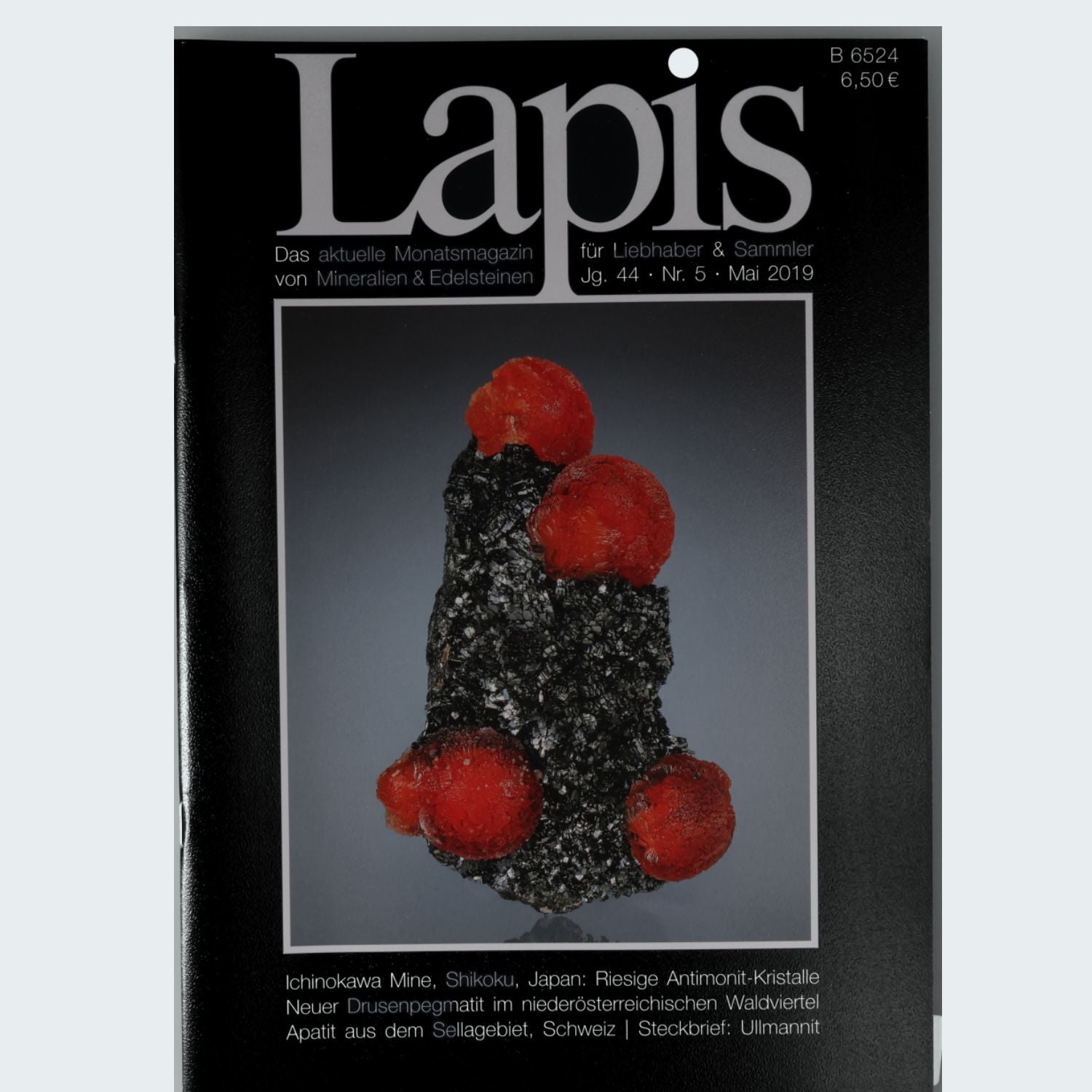 Lapis Mineralien Magazin Jahrgang 2019 Jg. 44 Fachzeitschrift für Sammler