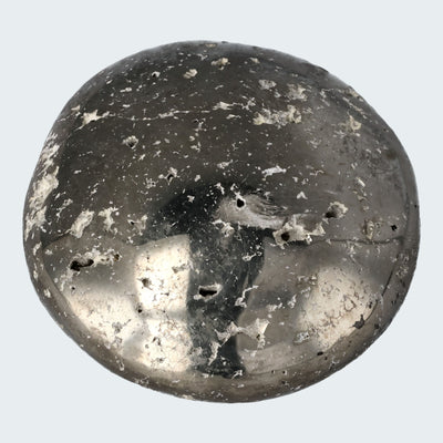 Pyrit Druzy Handschmeichler aus Huánuco, Peru (ca. 5,5 cm)