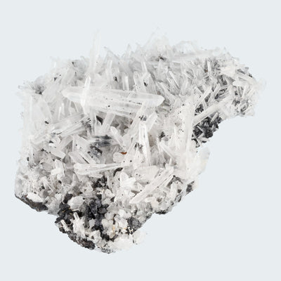 Quarz und Bleiglanz aus Borievo, Bulgarien (623g)