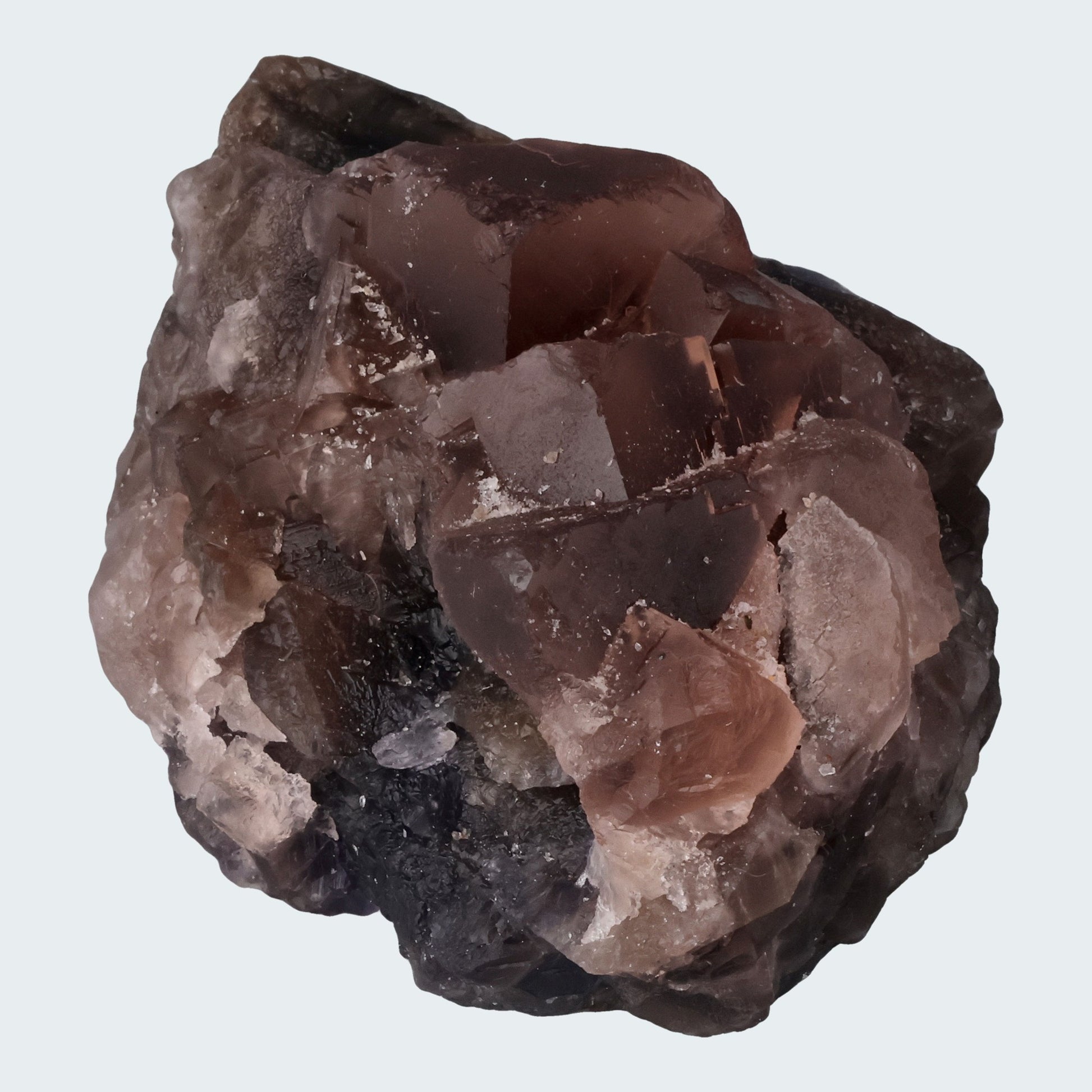 Schwarzer Rosen-Fluorit aus Baluchistan Pakistan (191g)