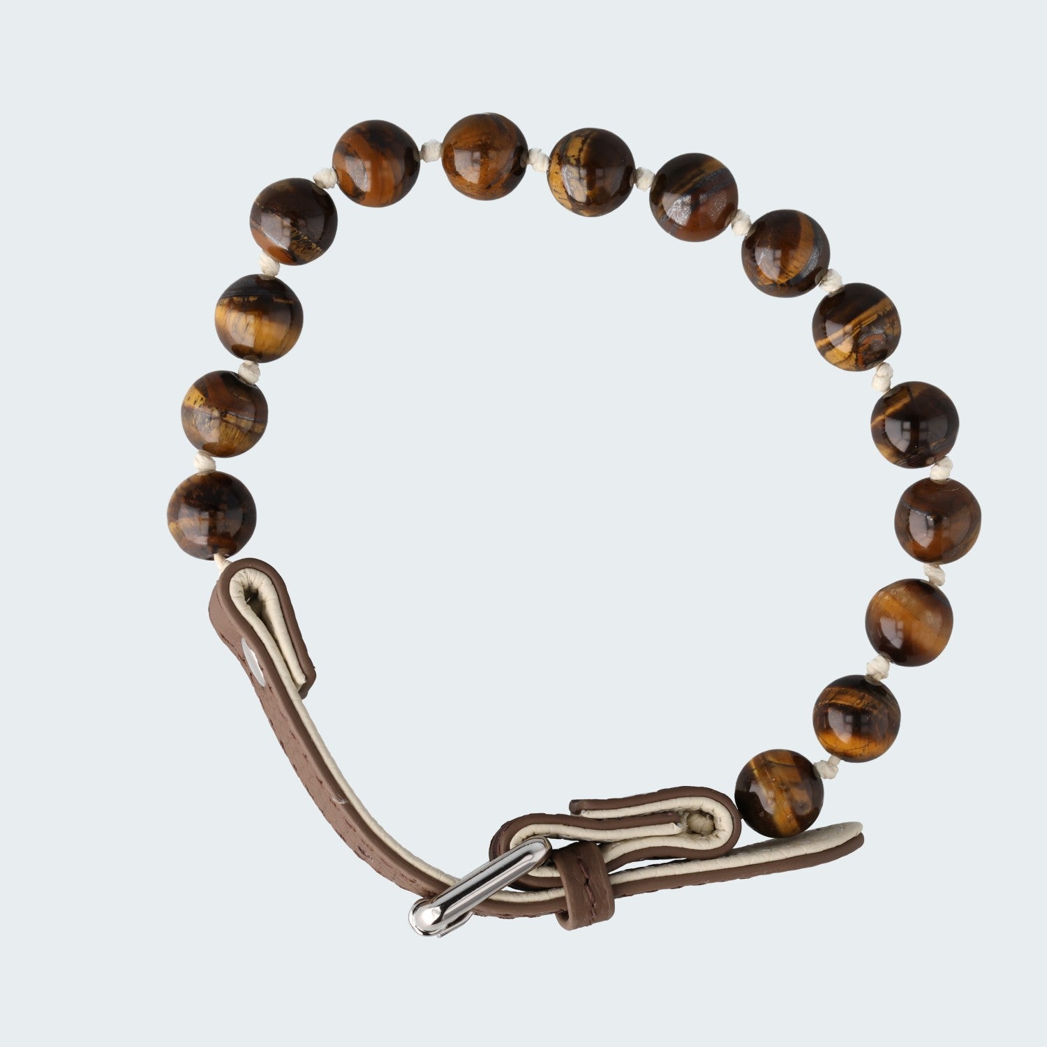 Tigerauge–stärkt Selbstvertrauen - Hundehalsband crystalpower® - crystal paradise
