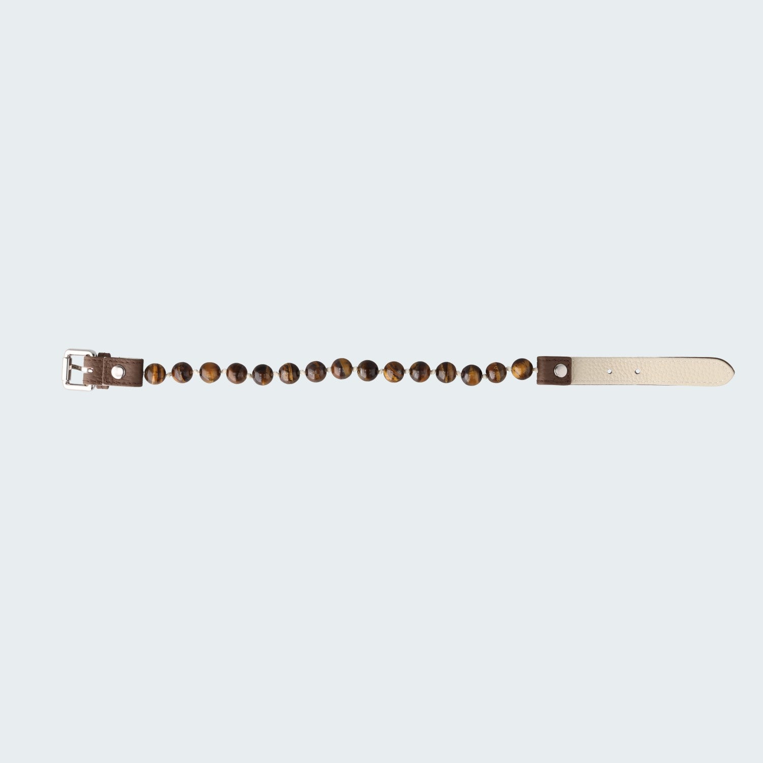 Tigerauge–stärkt Selbstvertrauen - Hundehalsband crystalpower® - crystal paradise