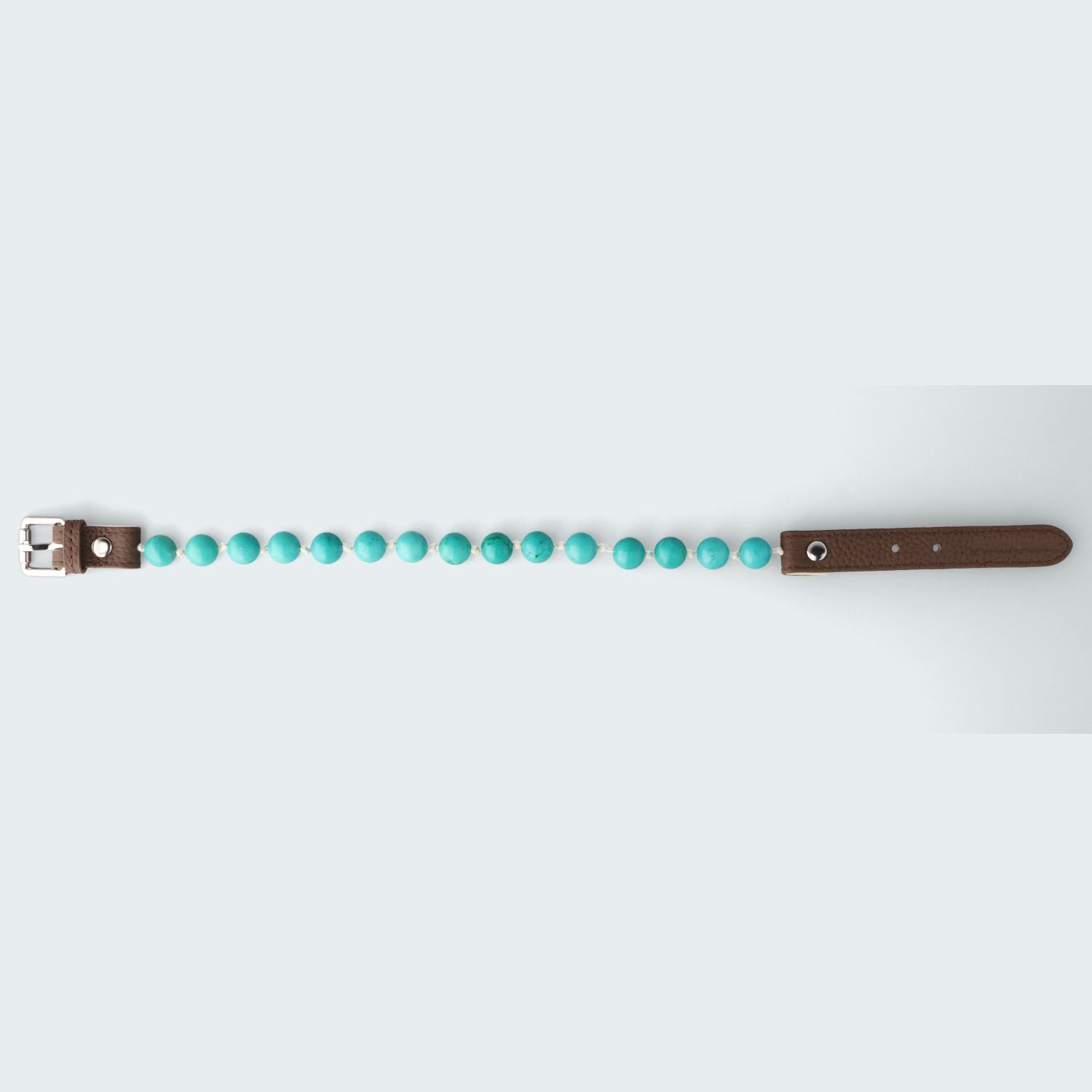 Türkis–unterstützt Kraft, Ausdauer und Widerstandskraft- Hundehalsband crystalpower®
