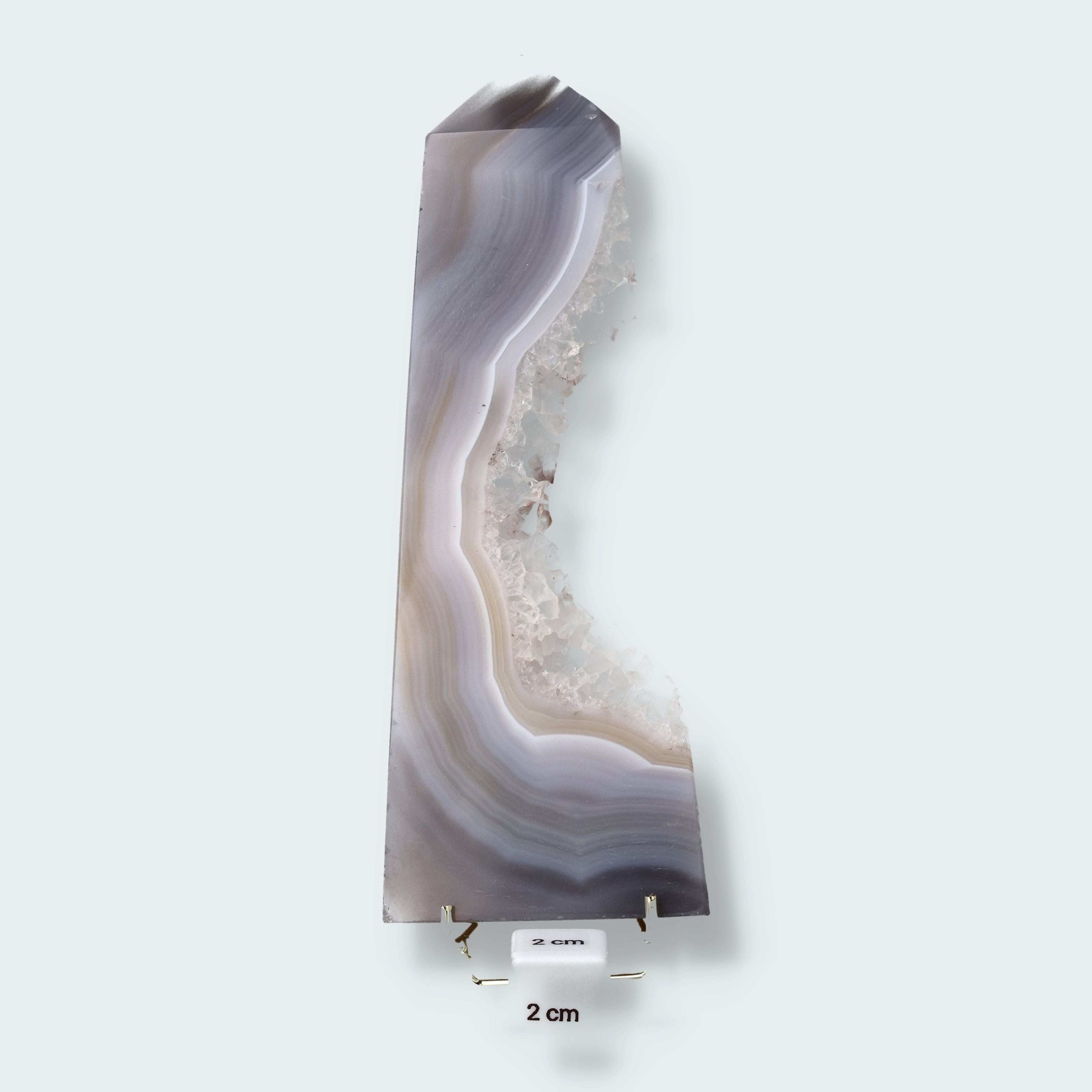 Achat Geoden-Turm aus Brasilien (320g) – Ansicht 2