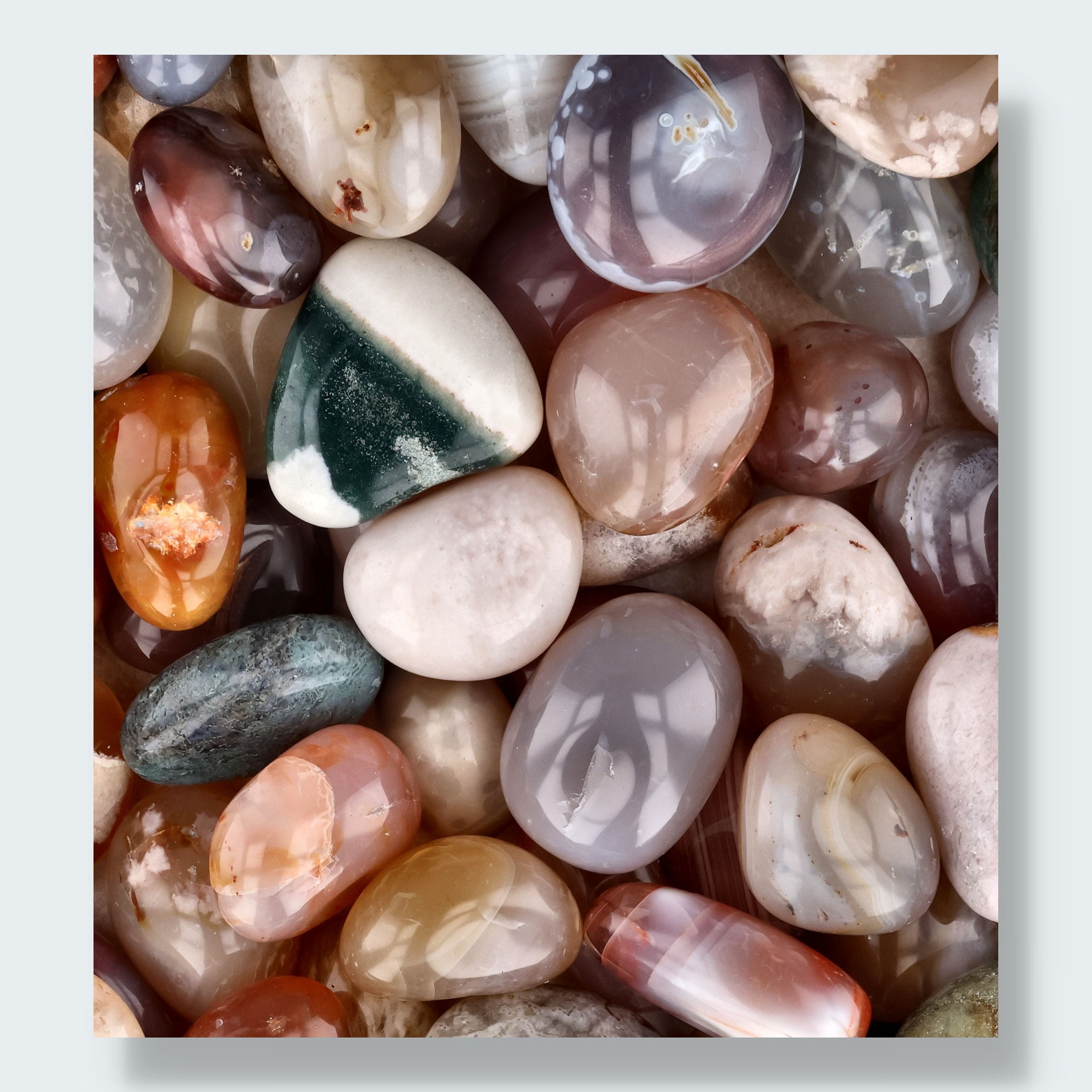 Achat Mix Trommelsteine – Ansicht 2