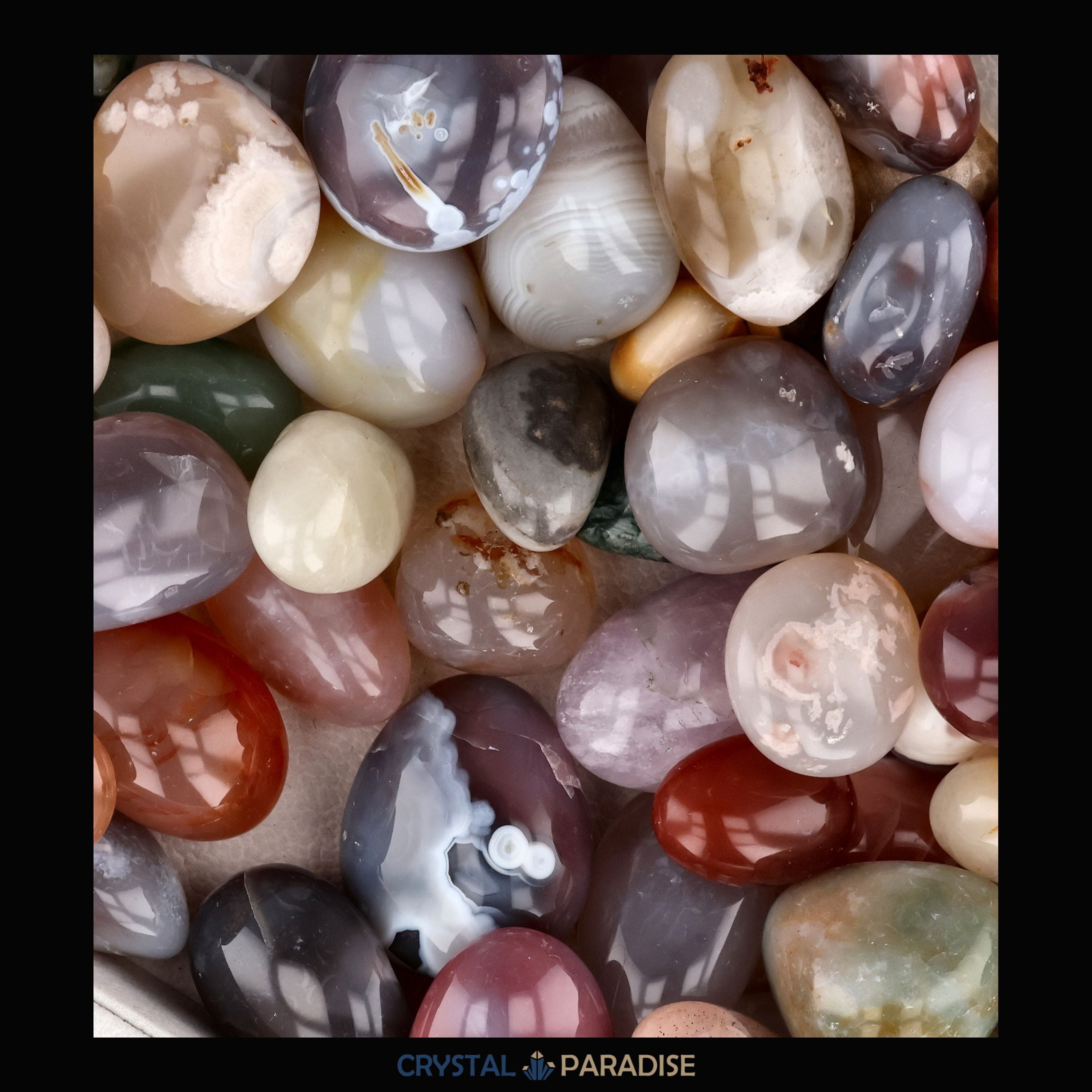 Achat Mix Trommelsteine – Ansicht 8