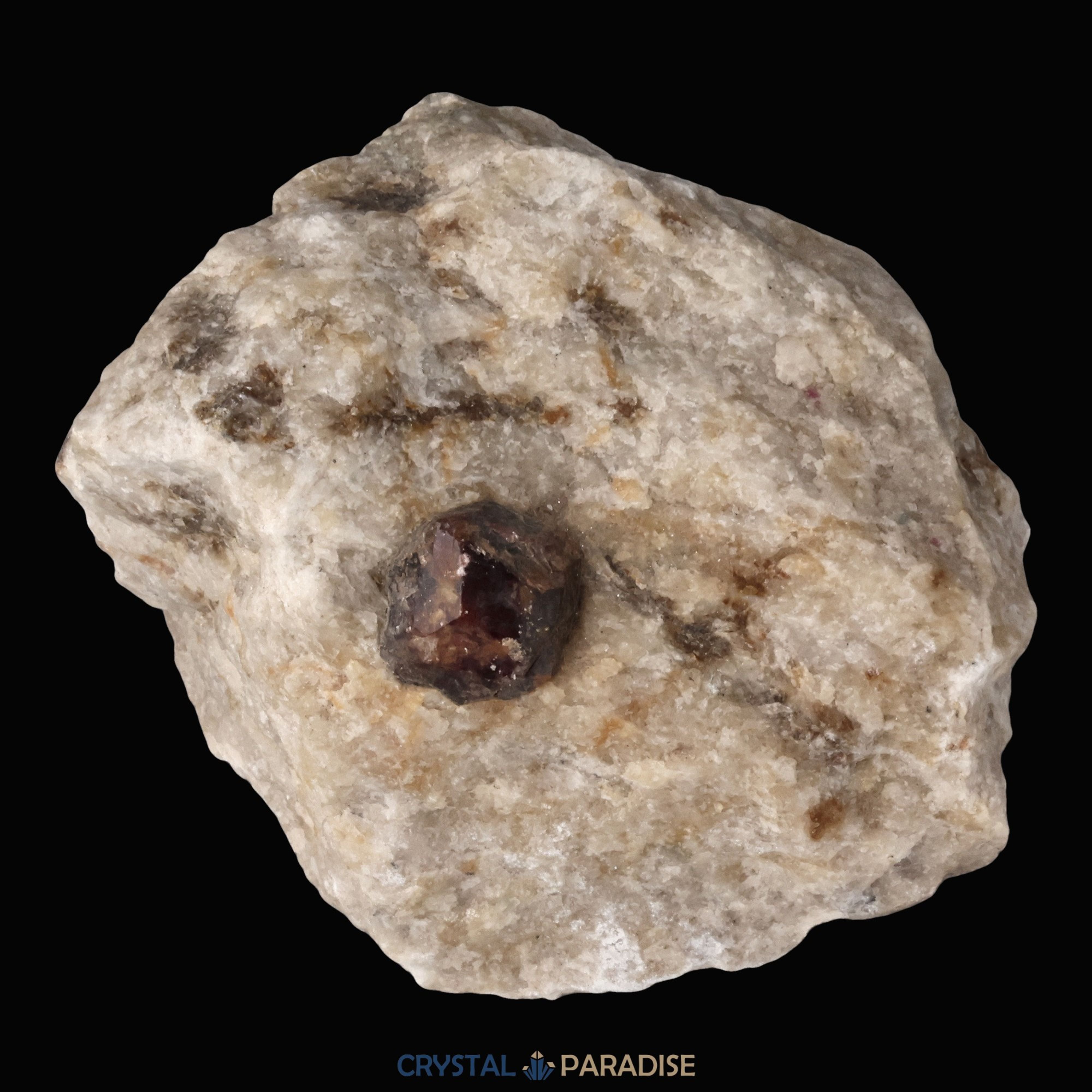 Almandin Granat in Muttergestein aus Brasilien (1381g) – Ansicht 15