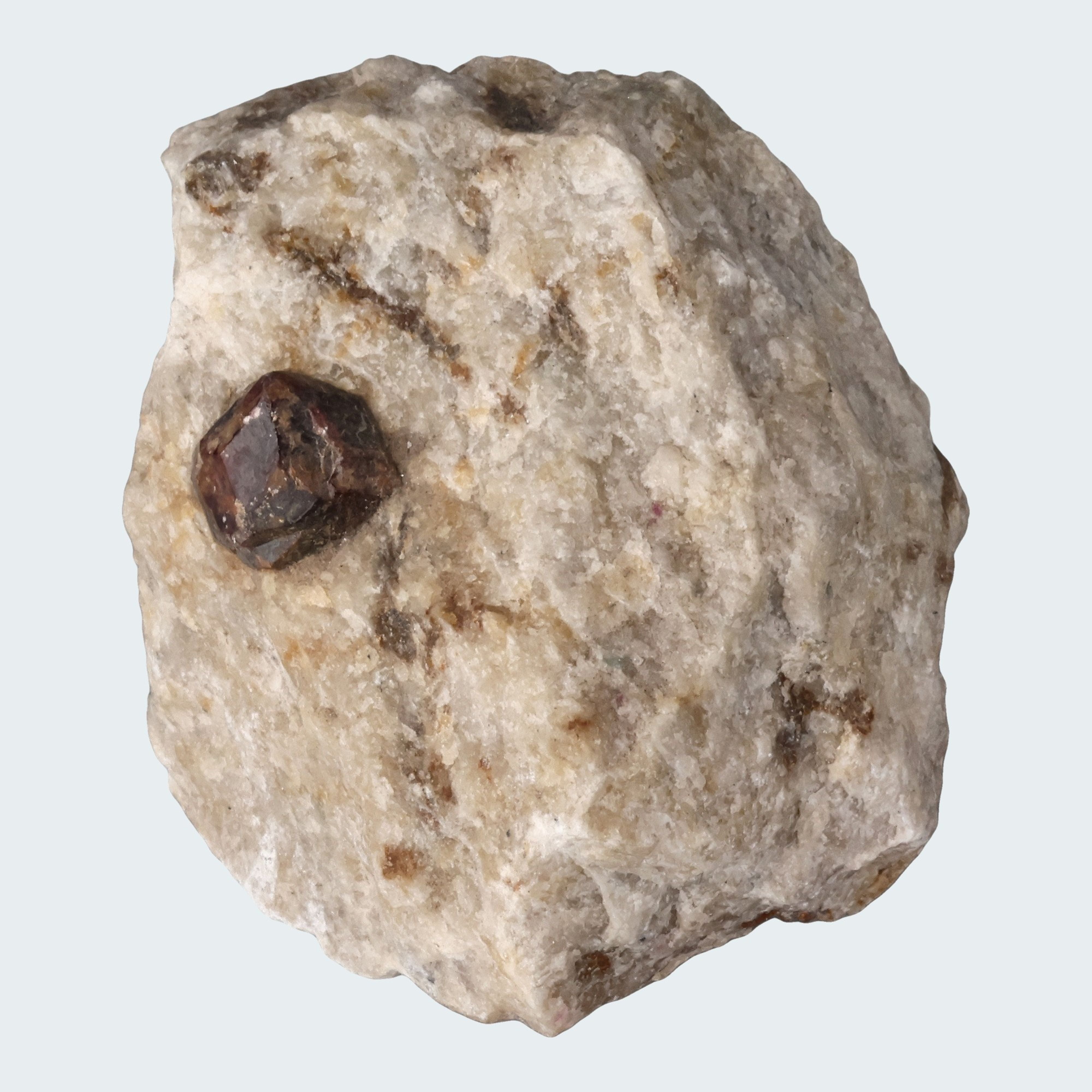 Almandin Granat in Muttergestein aus Brasilien (1381g) – Ansicht 2