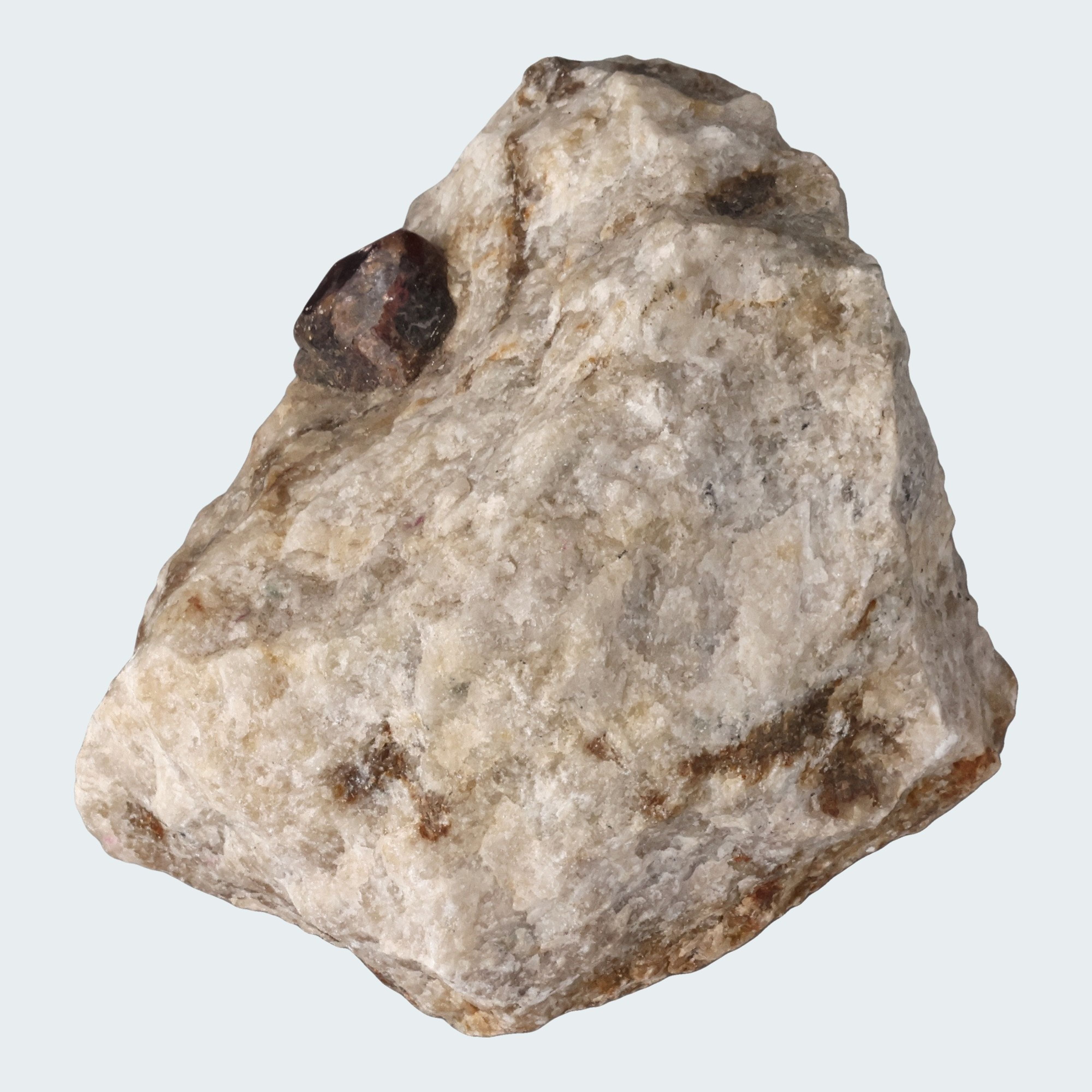 Almandin Granat in Muttergestein aus Brasilien (1381g) – Ansicht 3