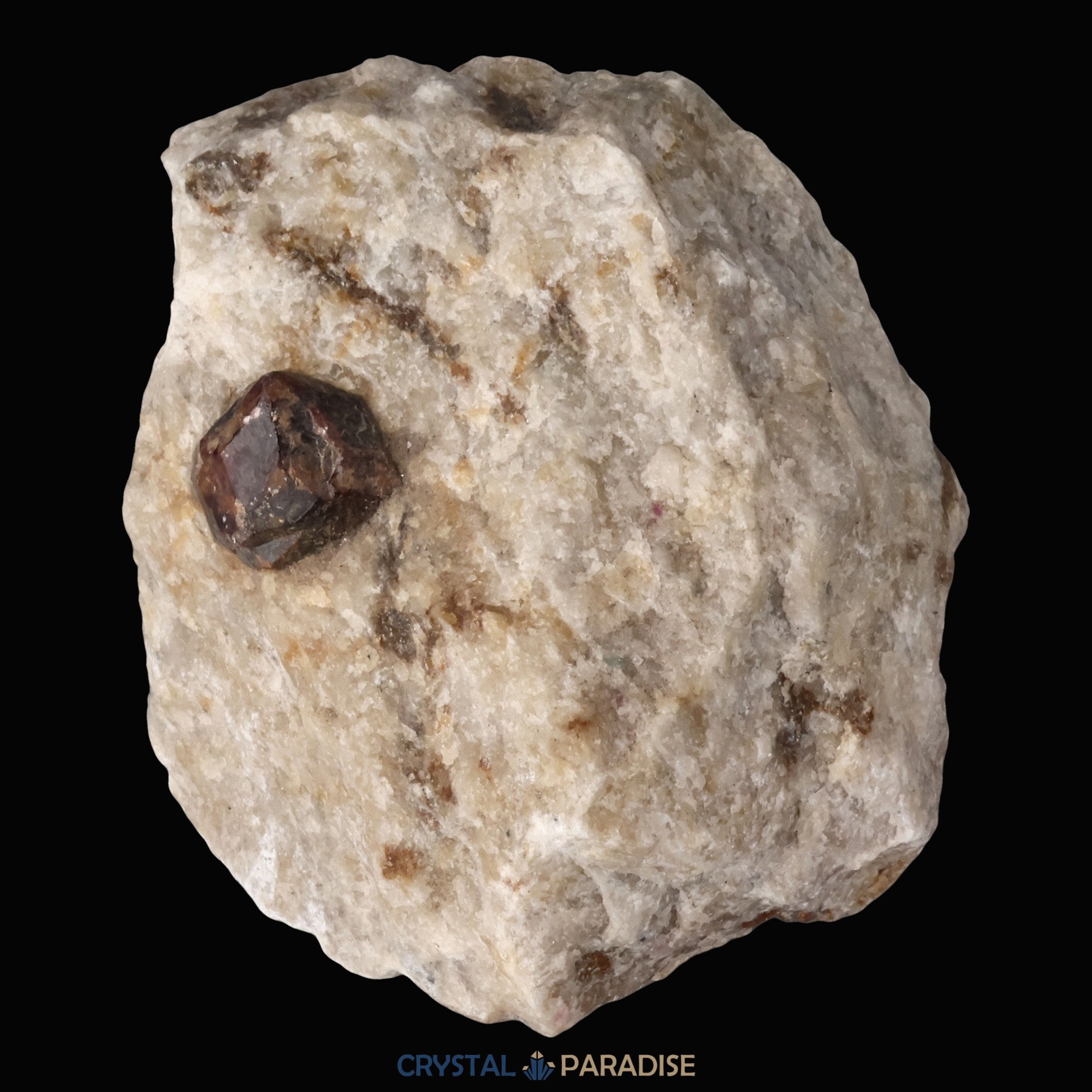 Almandin Granat in Muttergestein aus Brasilien (1381g) – Ansicht 5