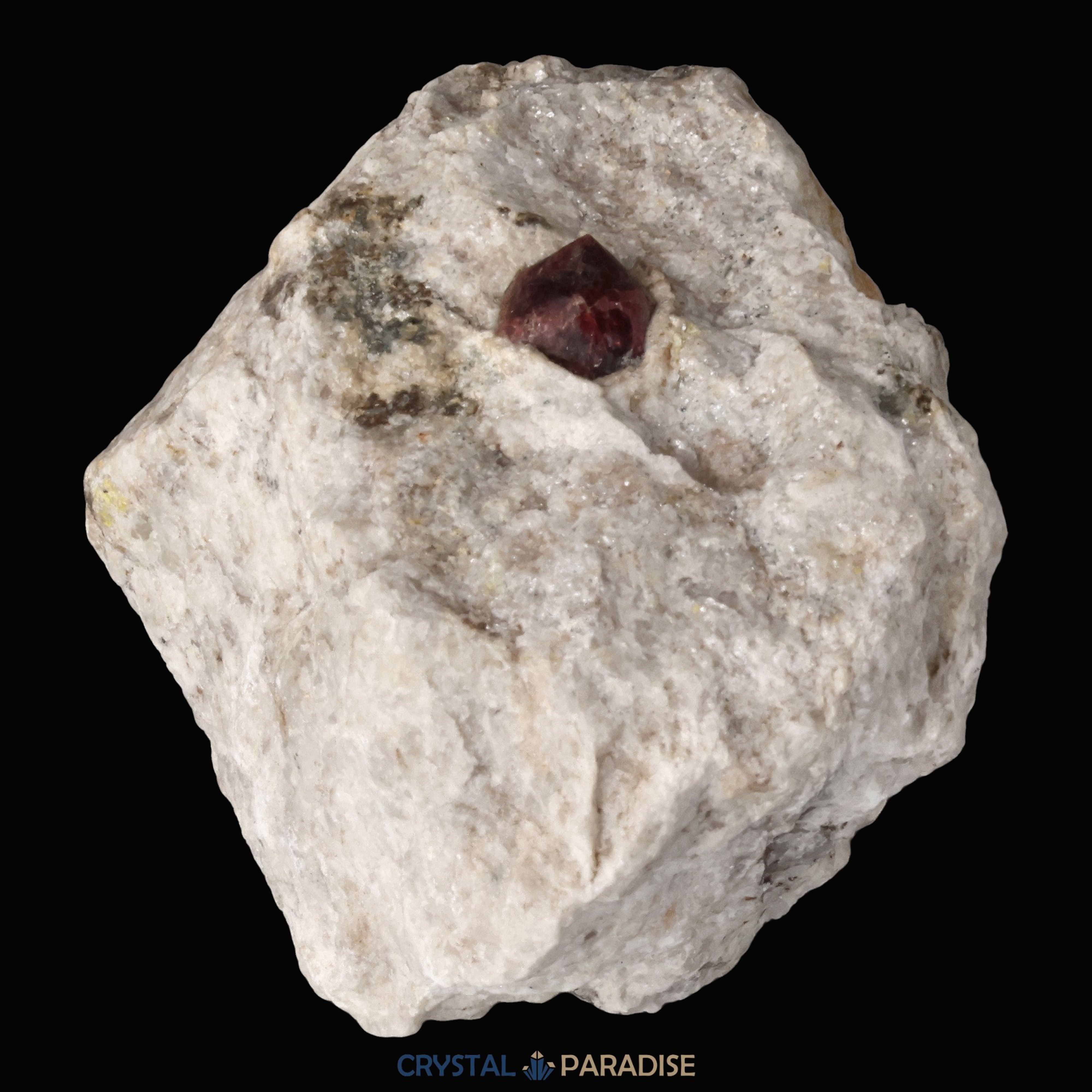 Almandin Granat in Muttergestein aus Brasilien (1401g) – Ansicht 15