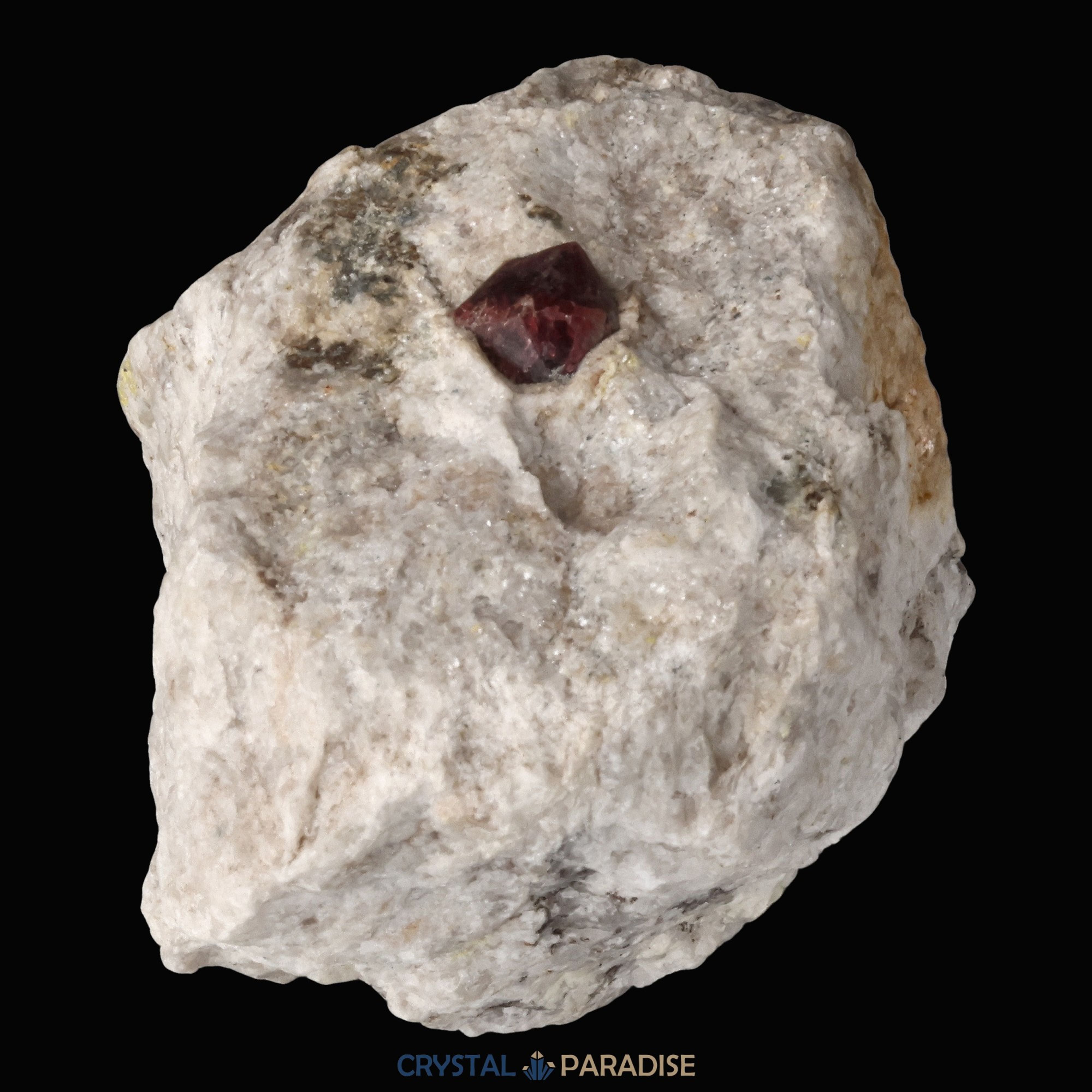 Almandin Granat in Muttergestein aus Brasilien (1401g) – Ansicht 4