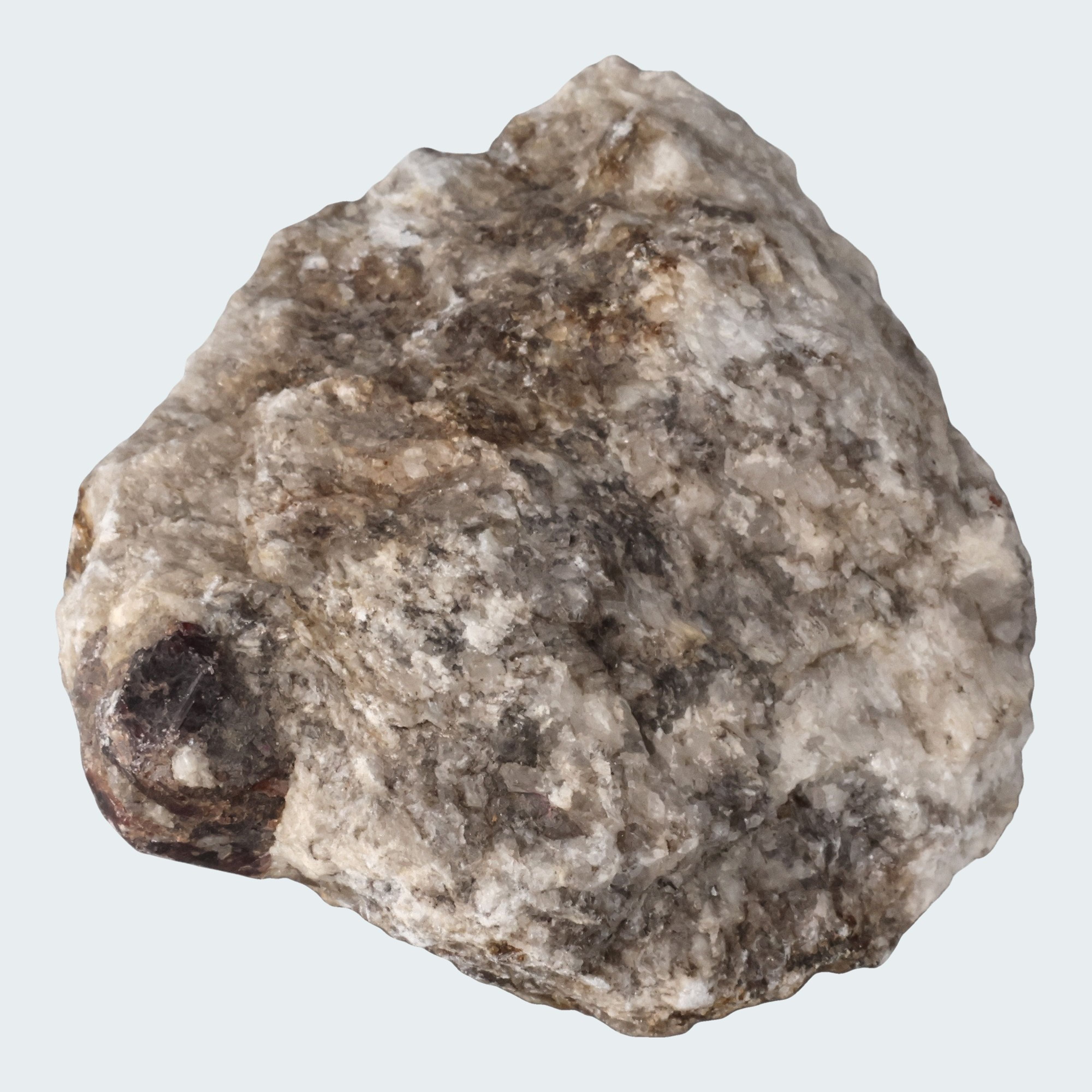 Almandin Granat in Muttergestein aus Brasilien (753g) – Ansicht 2