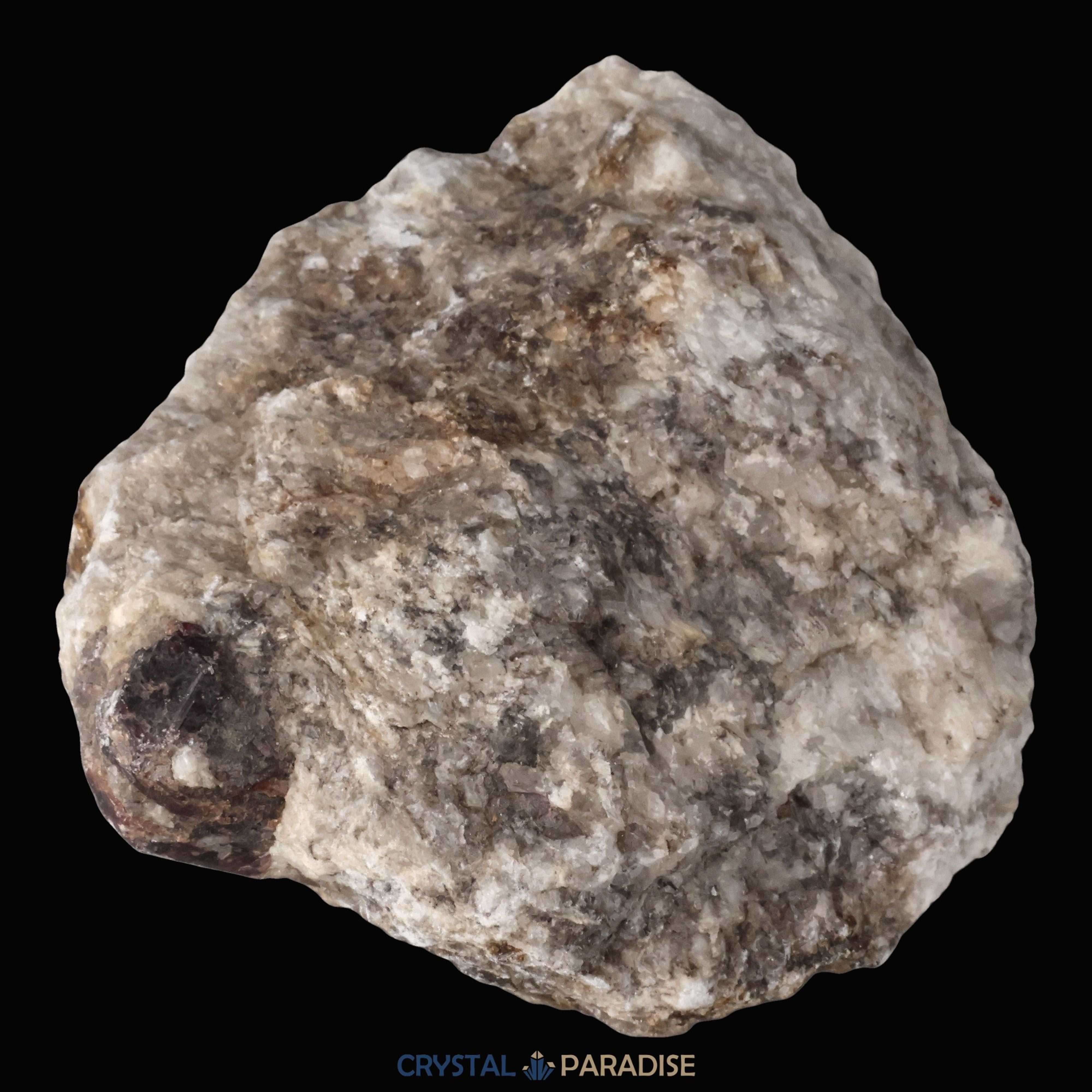Almandin Granat in Muttergestein aus Brasilien (753g) – Ansicht 5