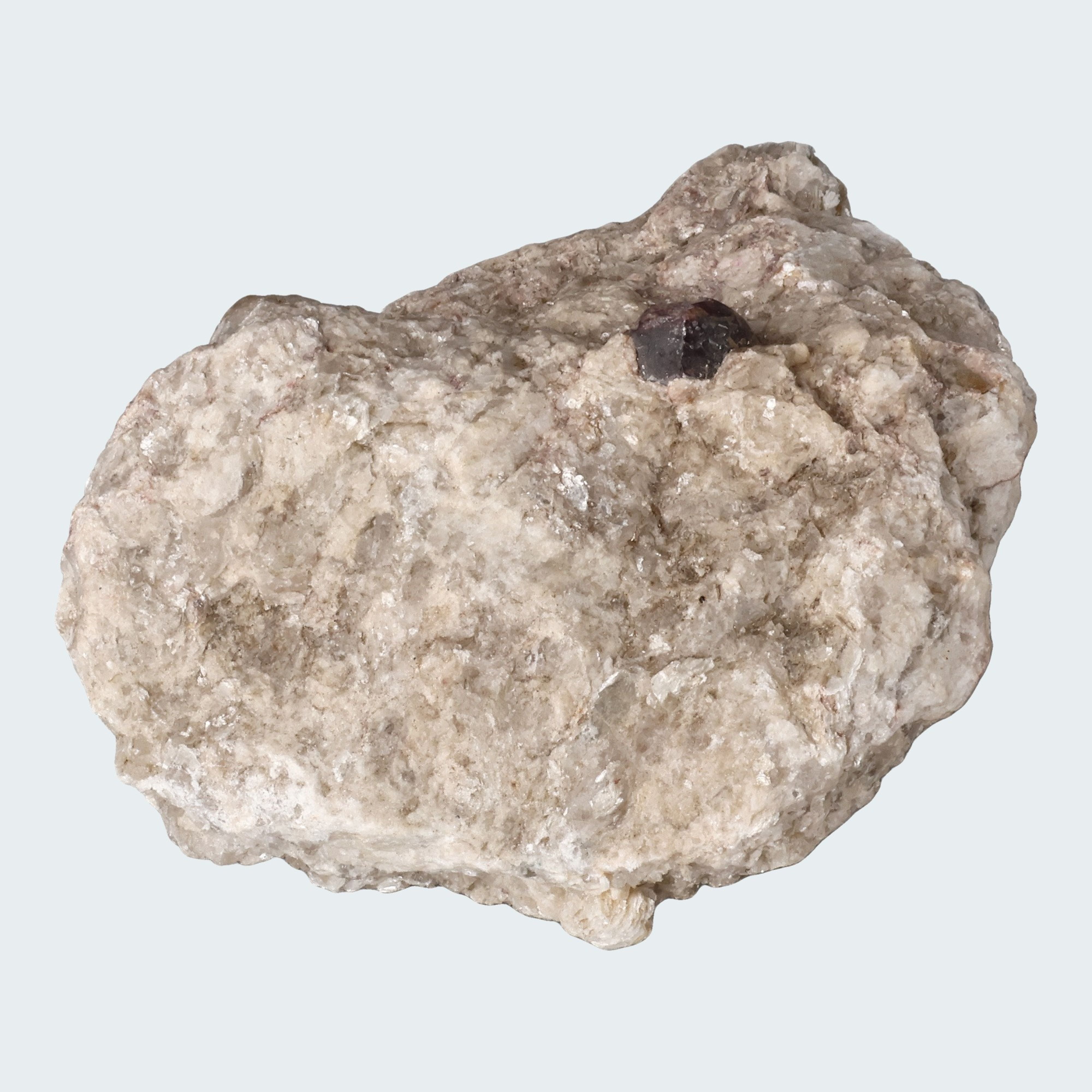 Almandin Granat in Muttergestein aus Brasilien (906g) – Ansicht 3