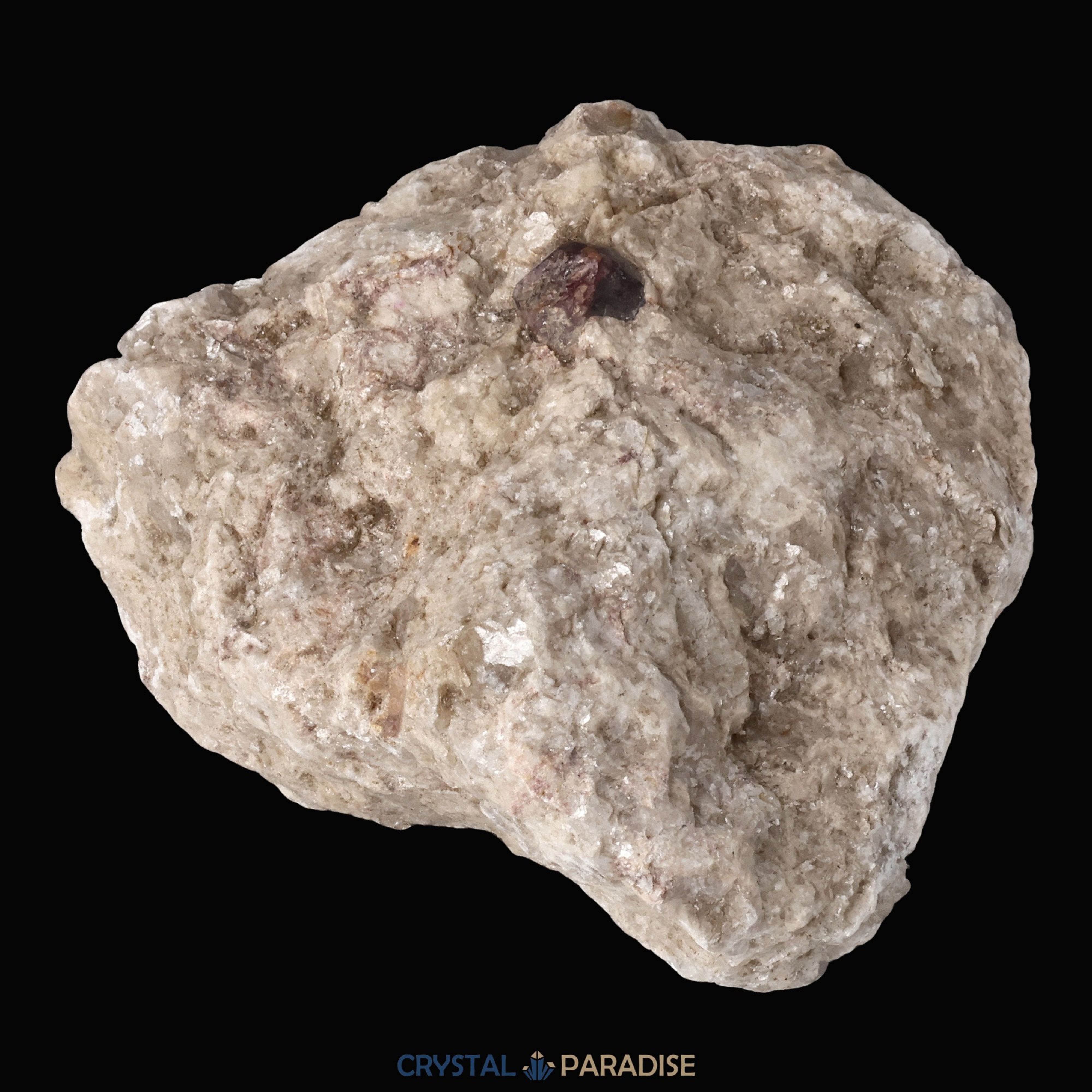 Almandin Granat in Muttergestein aus Brasilien (906g) – Ansicht 4