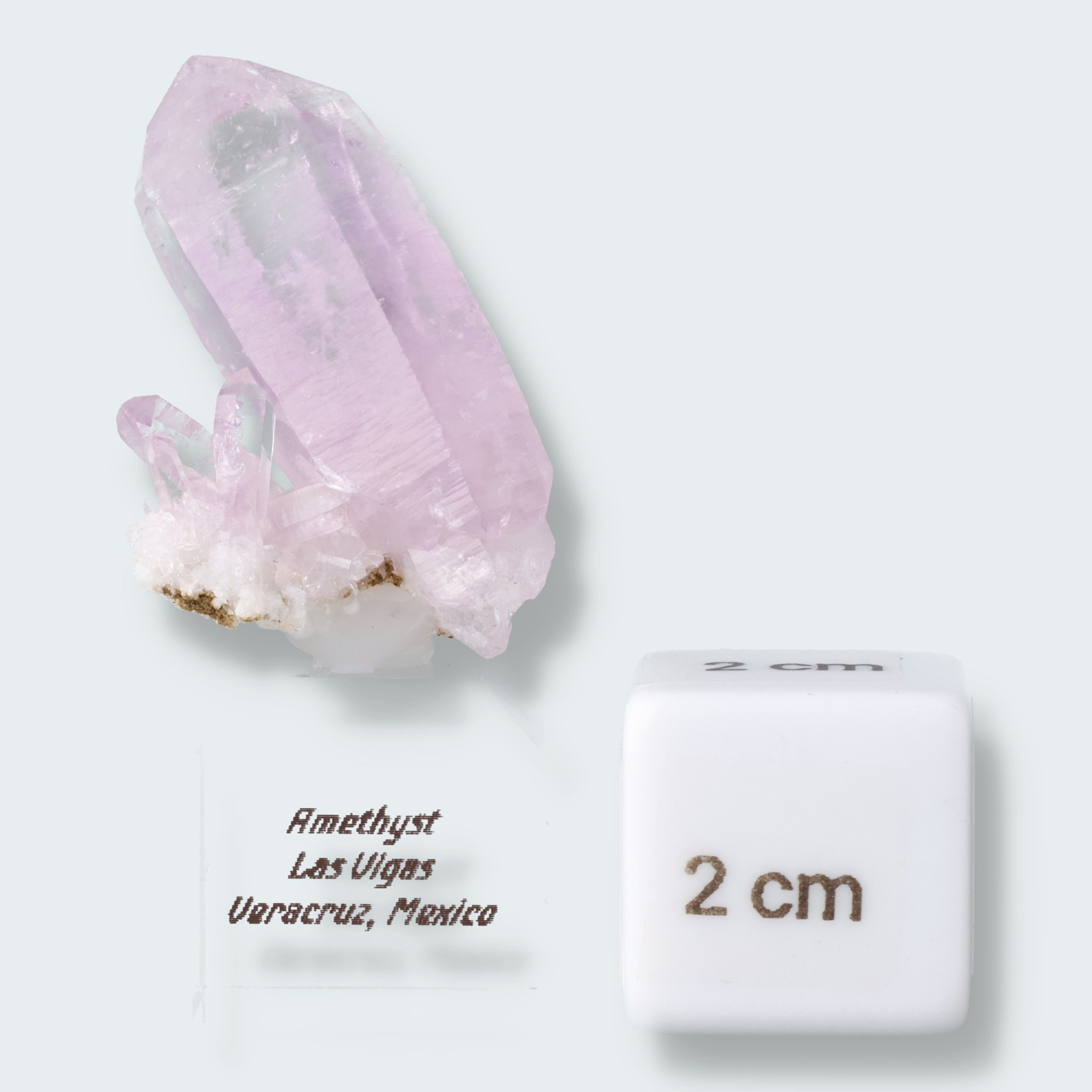 Amethyst aus Las Vigas, Vercruz, Mexiko (ca. 9g) – Ansicht 2