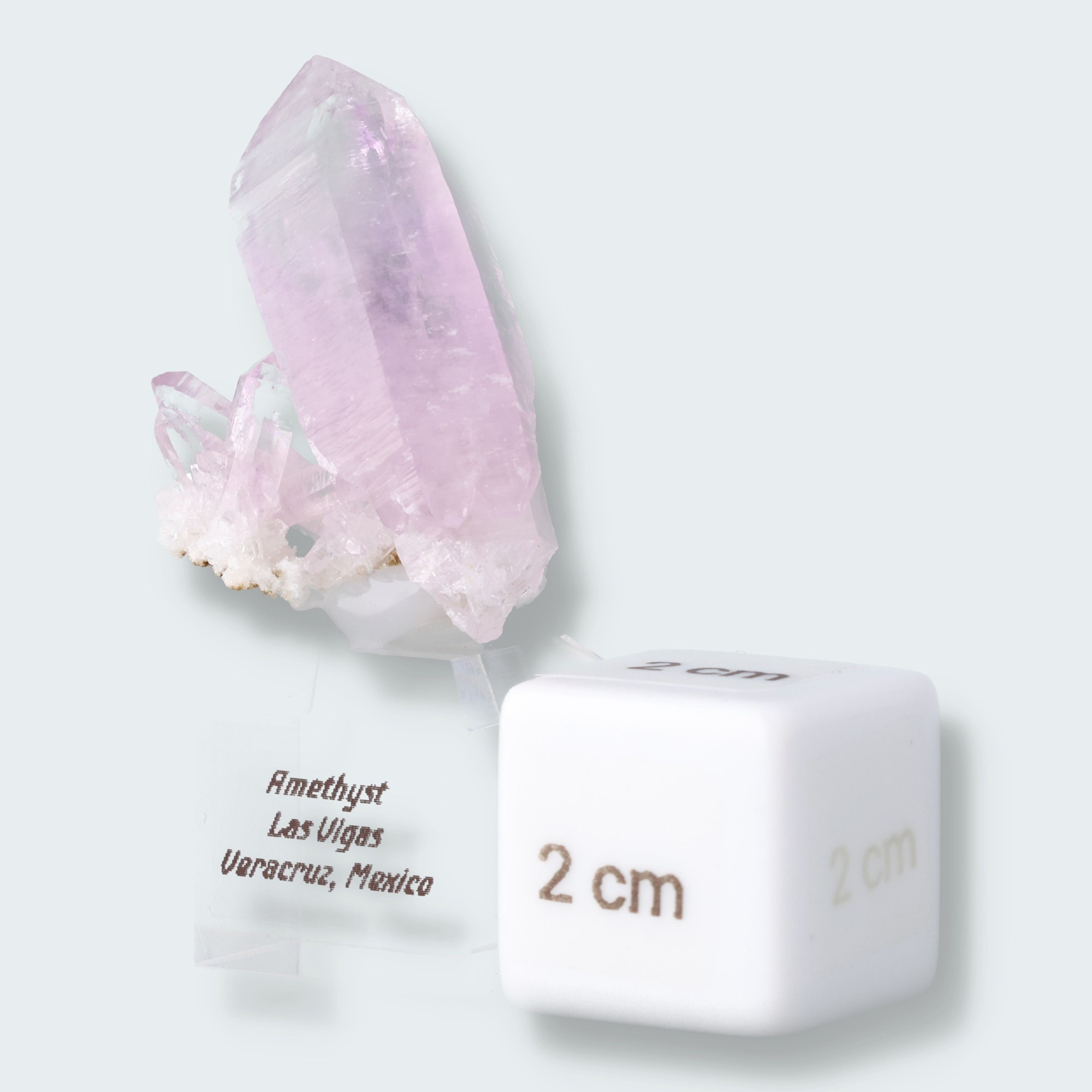 Amethyst aus Las Vigas, Vercruz, Mexiko (ca. 9g) – Ansicht 3