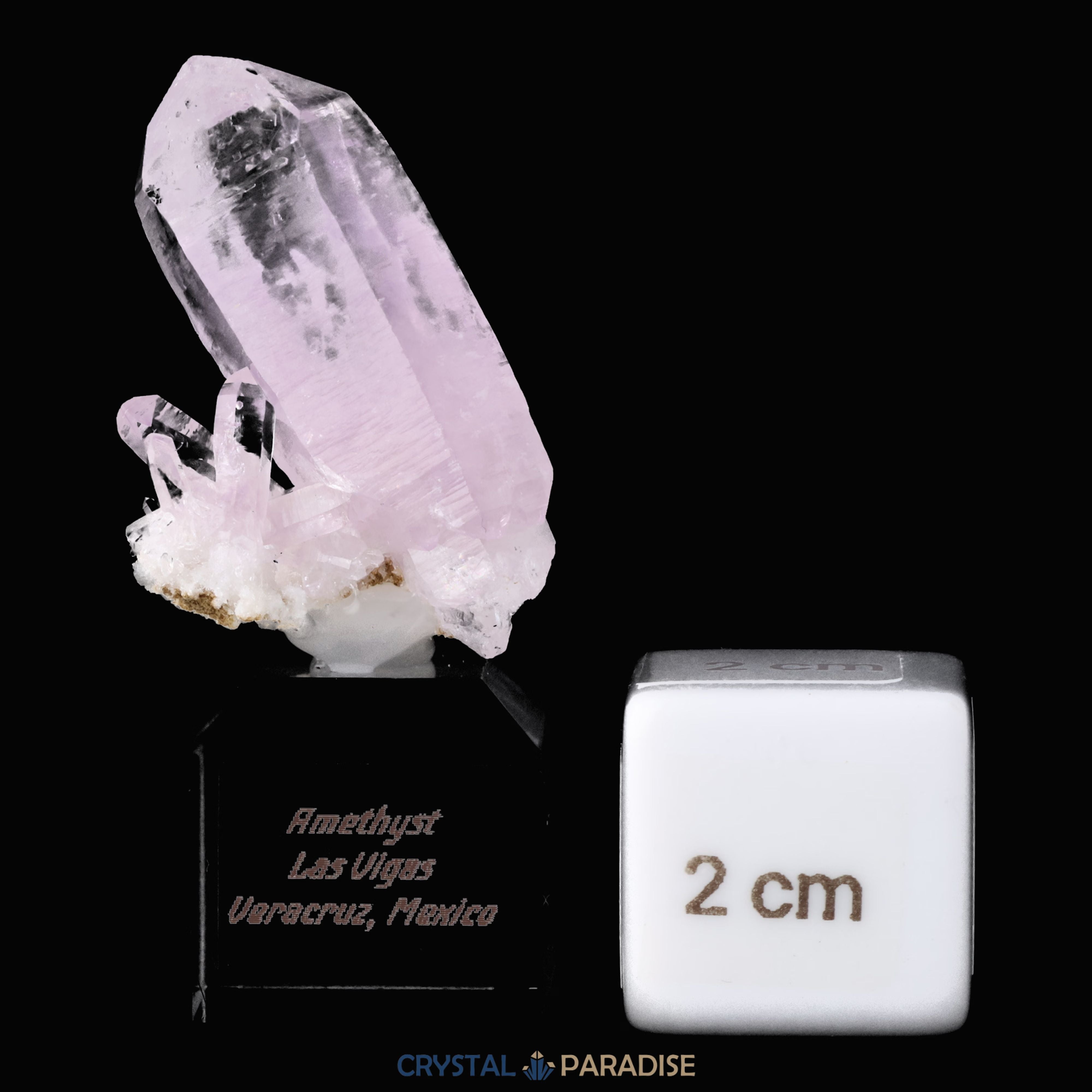 Amethyst aus Las Vigas, Vercruz, Mexiko (ca. 9g) – Ansicht 4