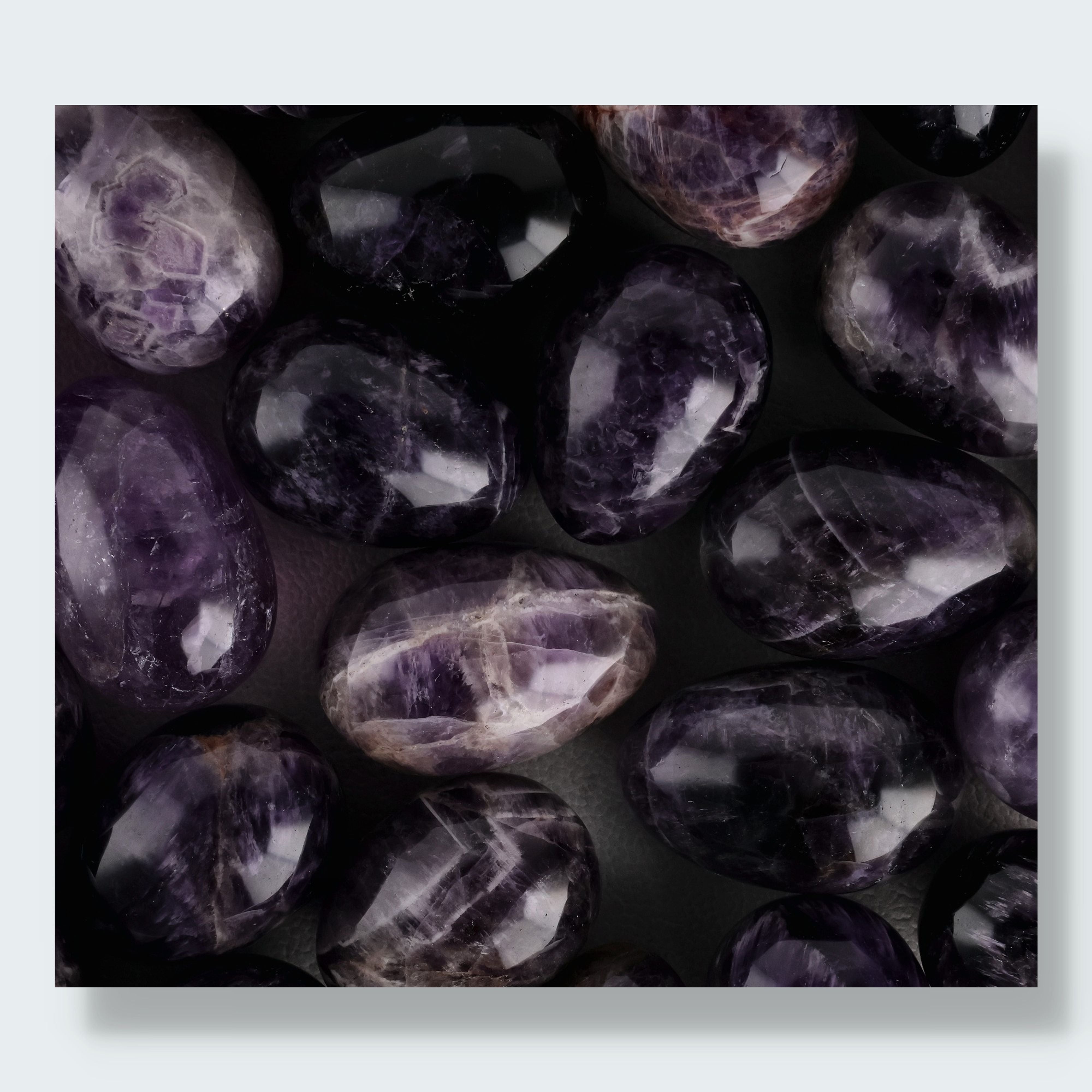 Amethyst Eier ca. 4,5 cm aus Sambia – Ansicht 2