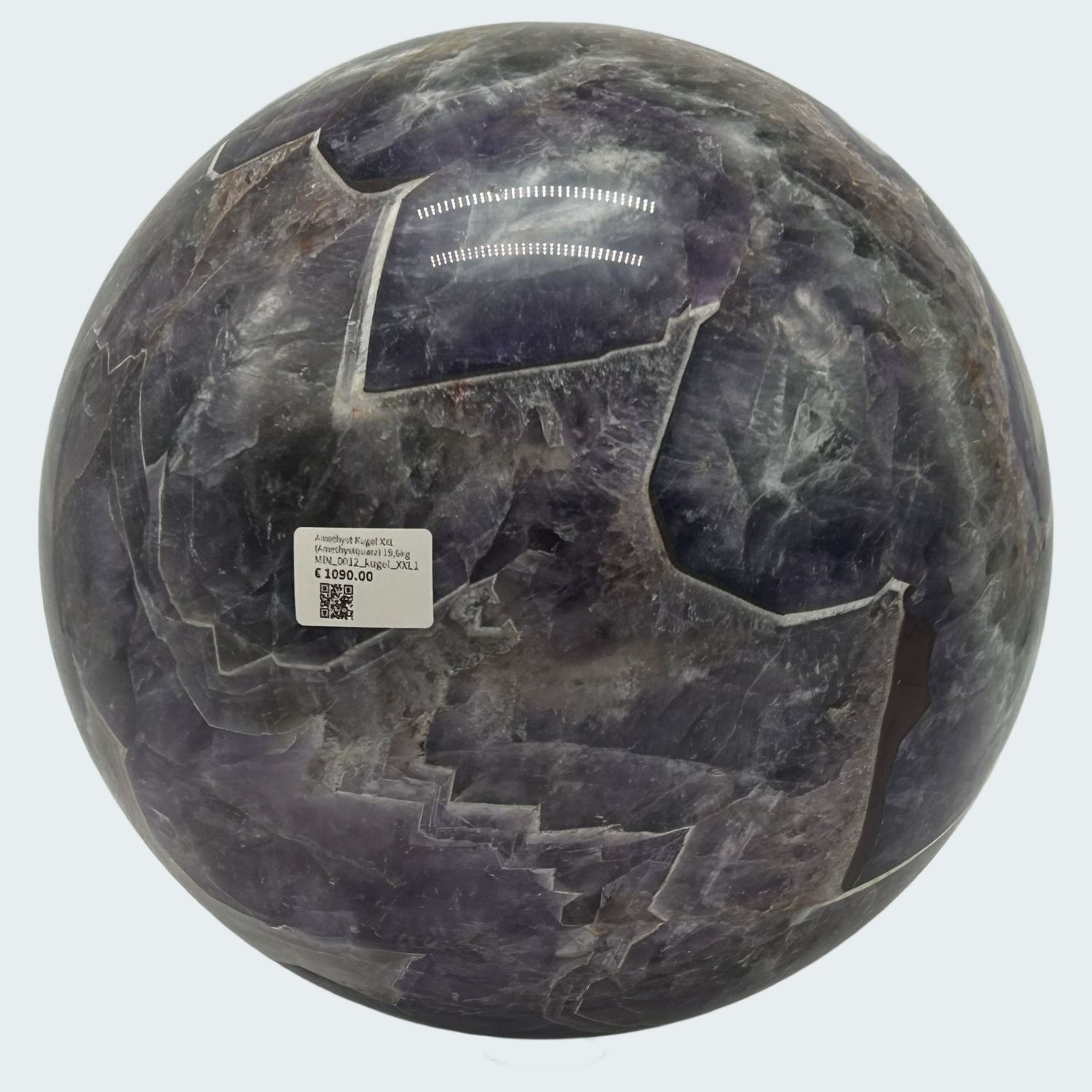 Amethyst Kugel XXL (Amethystquarz) 19,6kg – Ansicht 10
