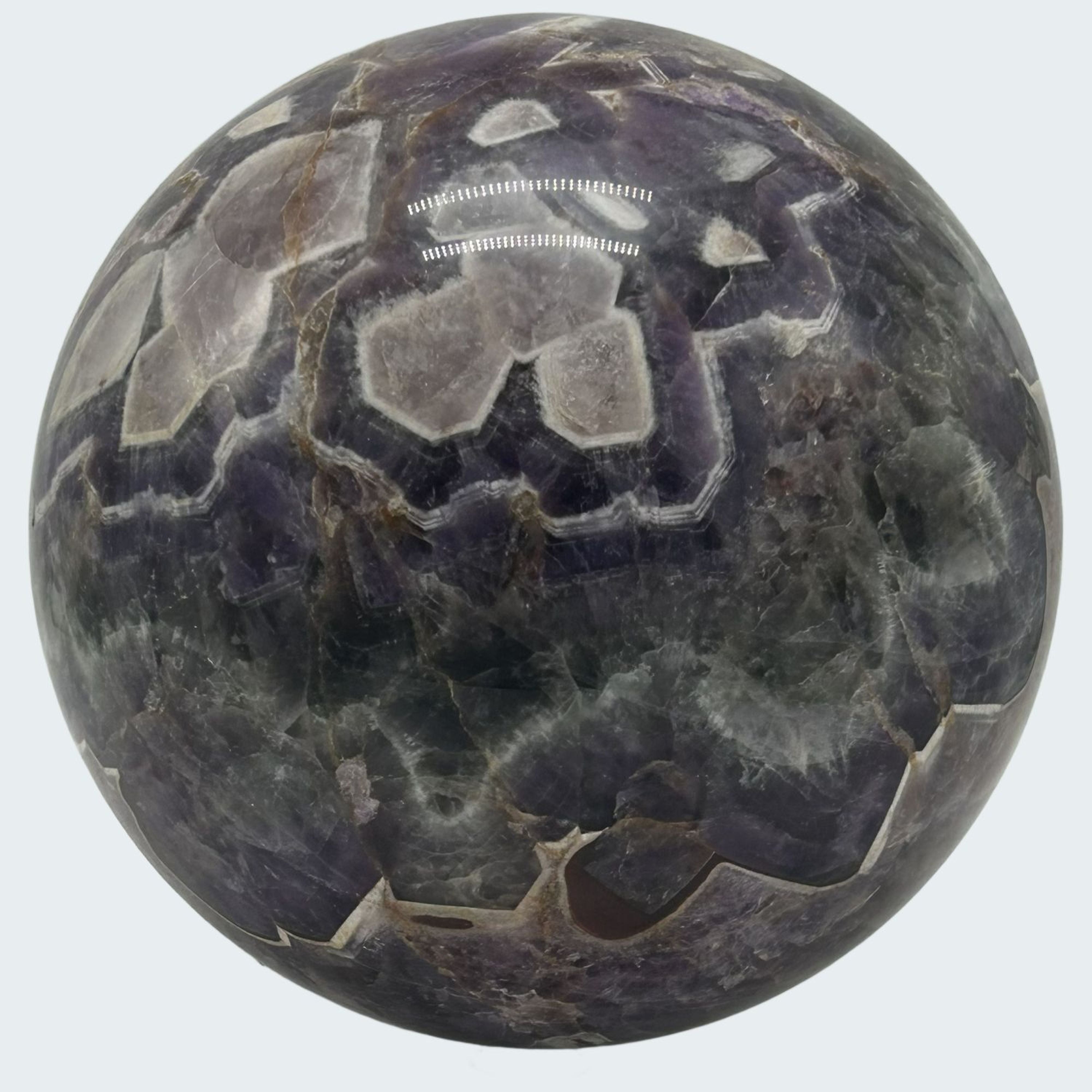 Amethyst Kugel XXL (Amethystquarz) 19,6kg – Ansicht 3