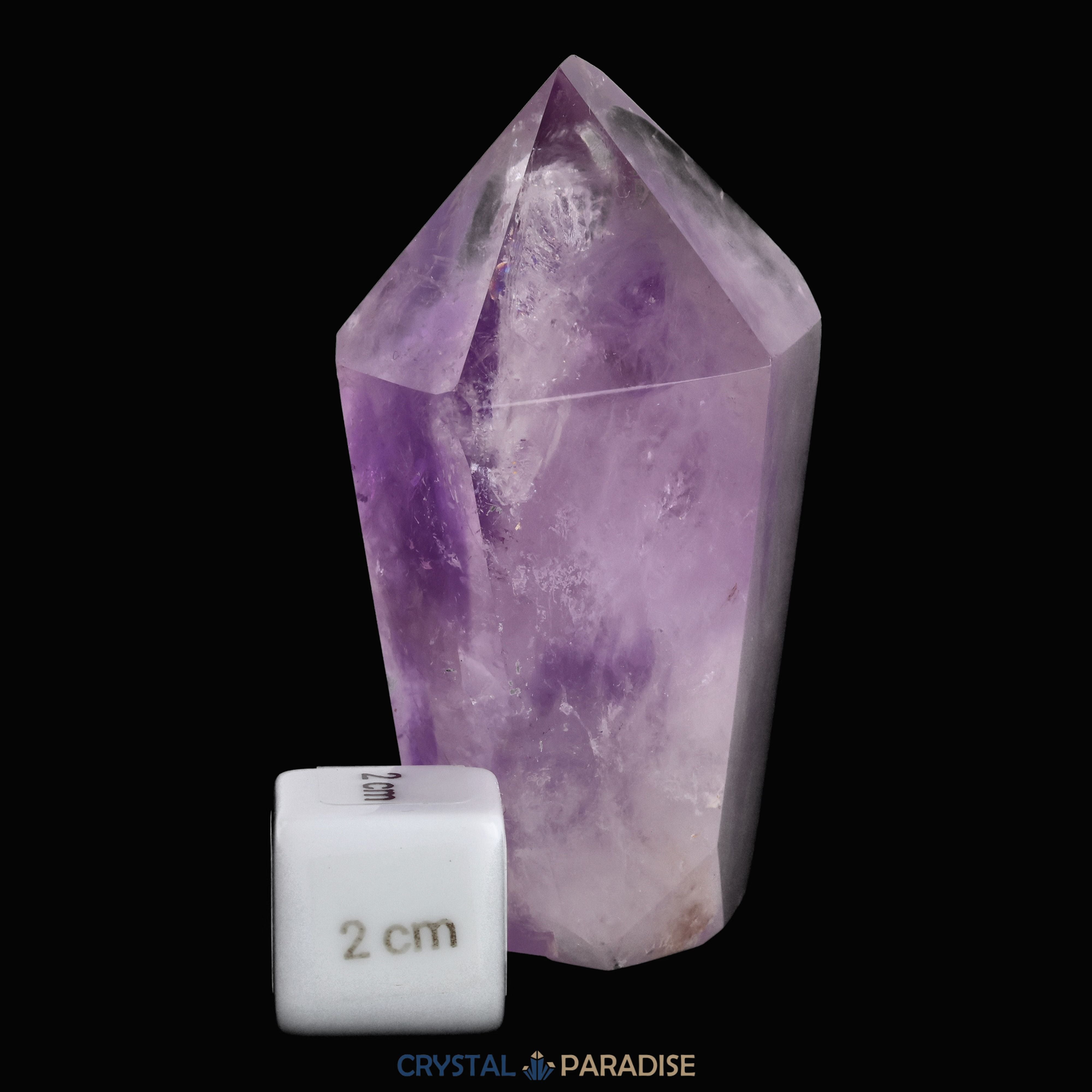 Amethyst Spitze aus Brasilien (207g-8cm) – Ansicht 7