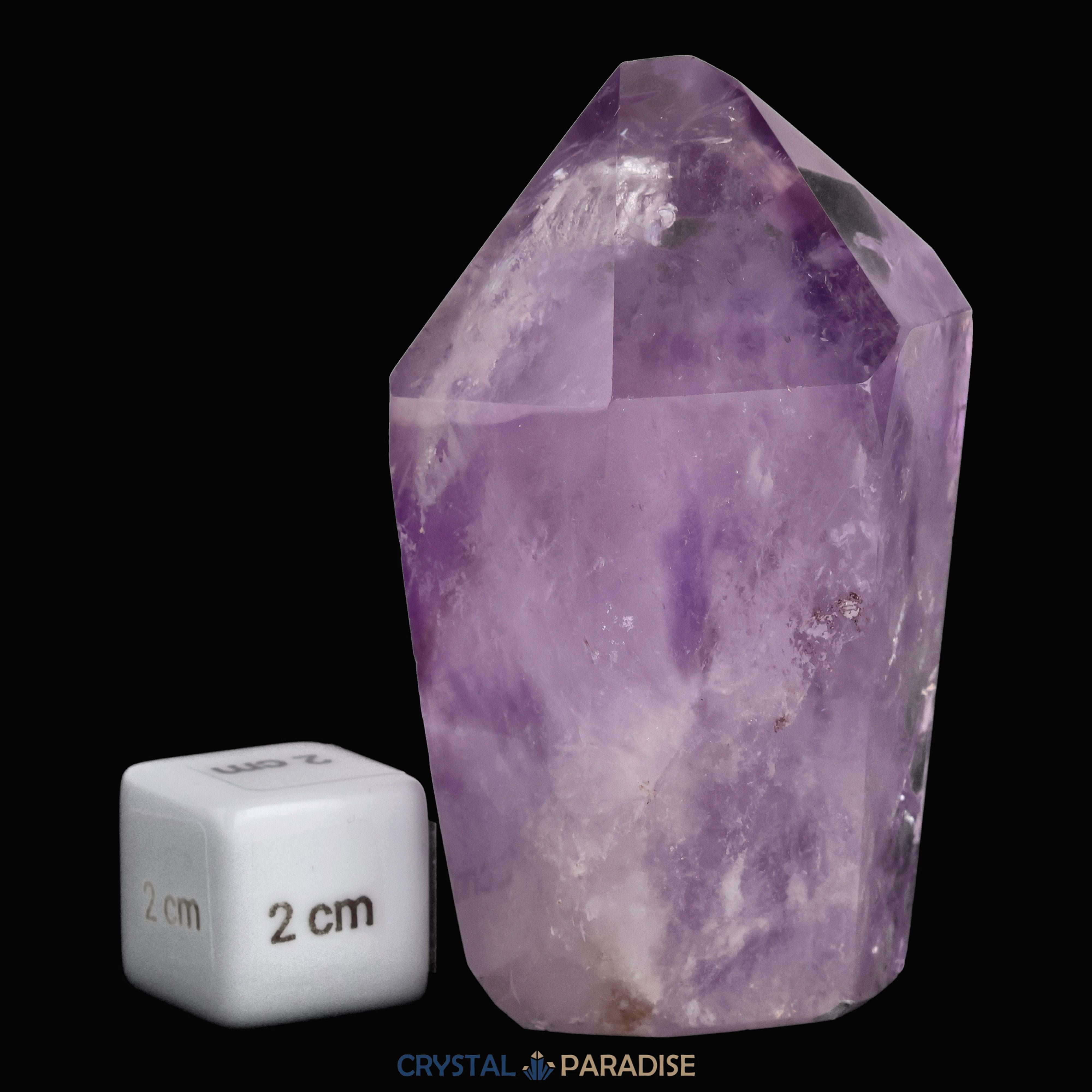 Amethyst Spitze aus Brasilien (207g-8cm) – Ansicht 8