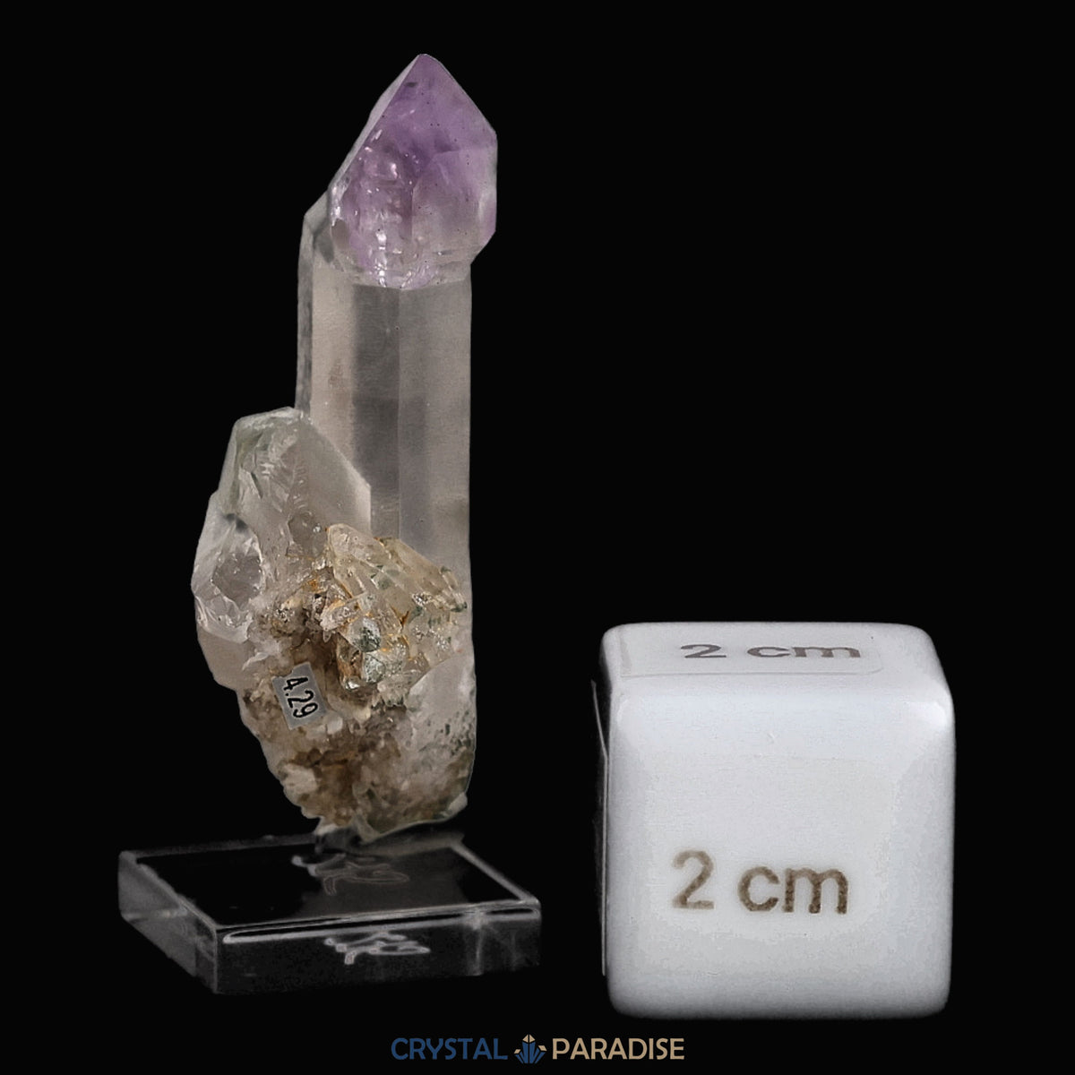 Amethyst Zepter aus der Schweiz (15g) – Ansicht 2