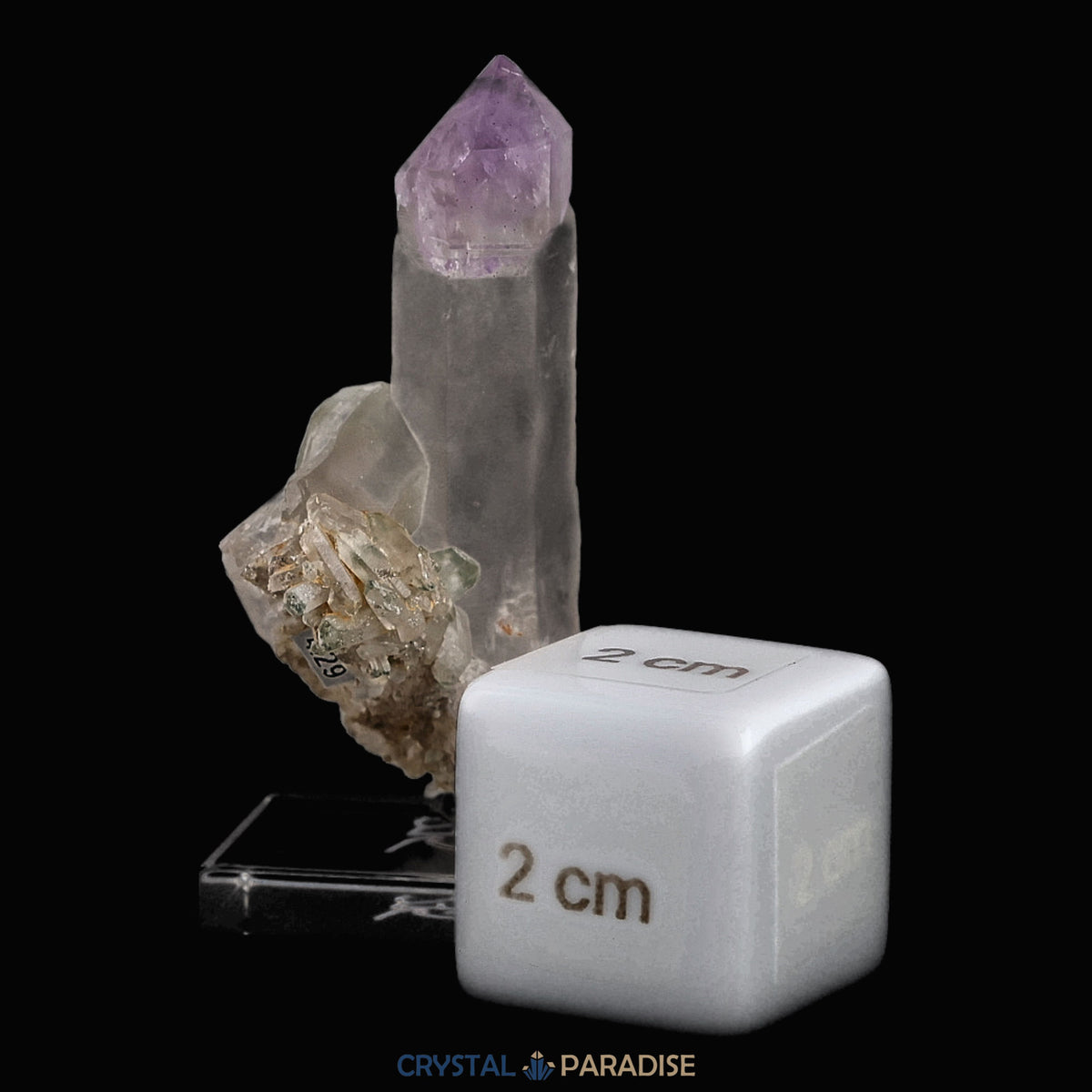 Amethyst Zepter aus der Schweiz (15g) – Ansicht 3