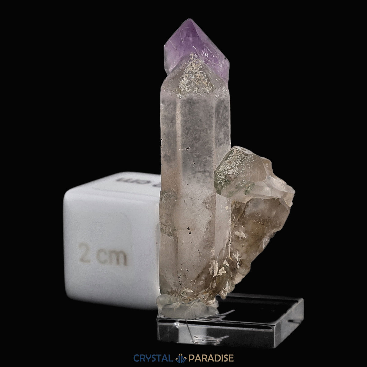 Amethyst Zepter aus der Schweiz (15g) – Ansicht 6