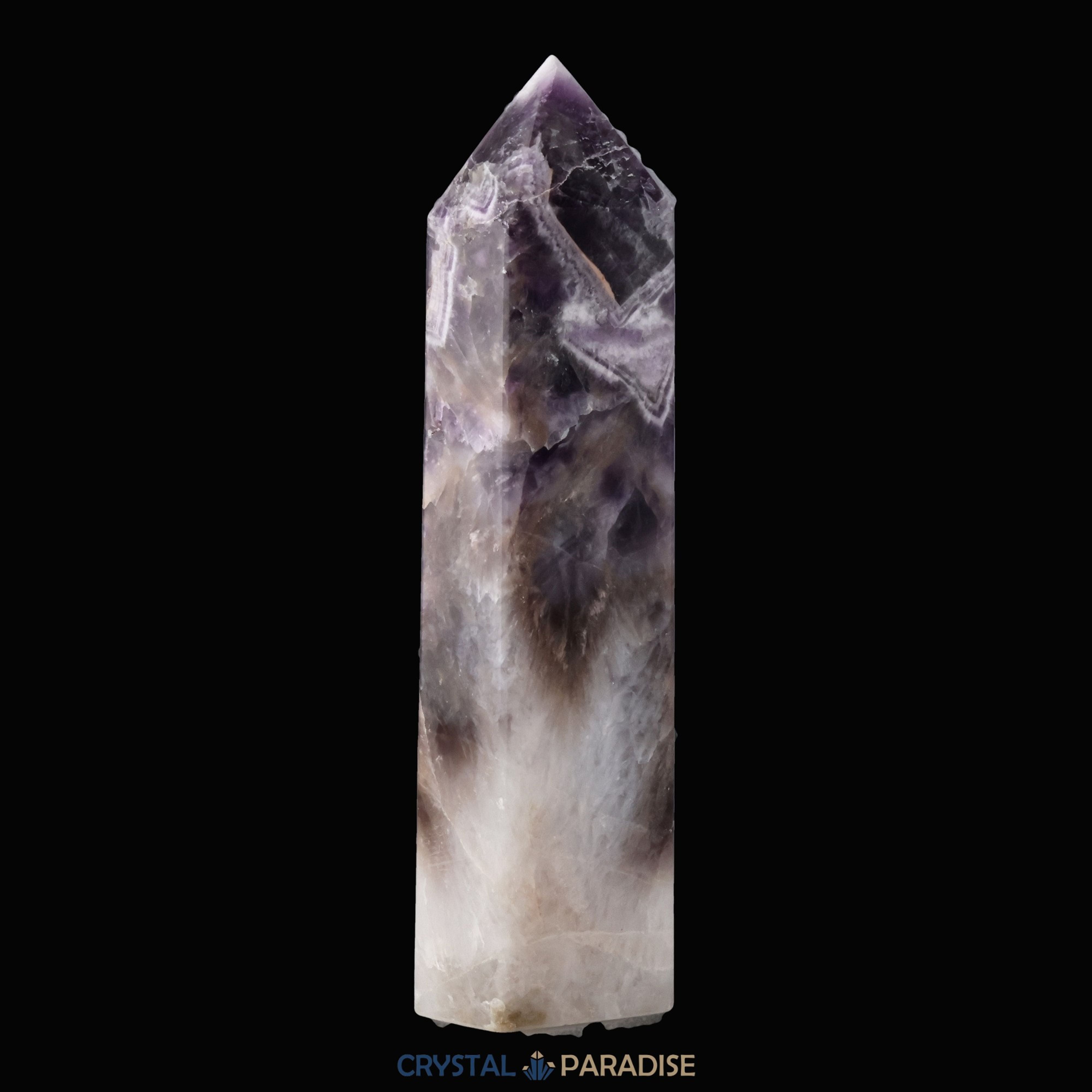 Amethystquarz Obelisk – Ansicht 6