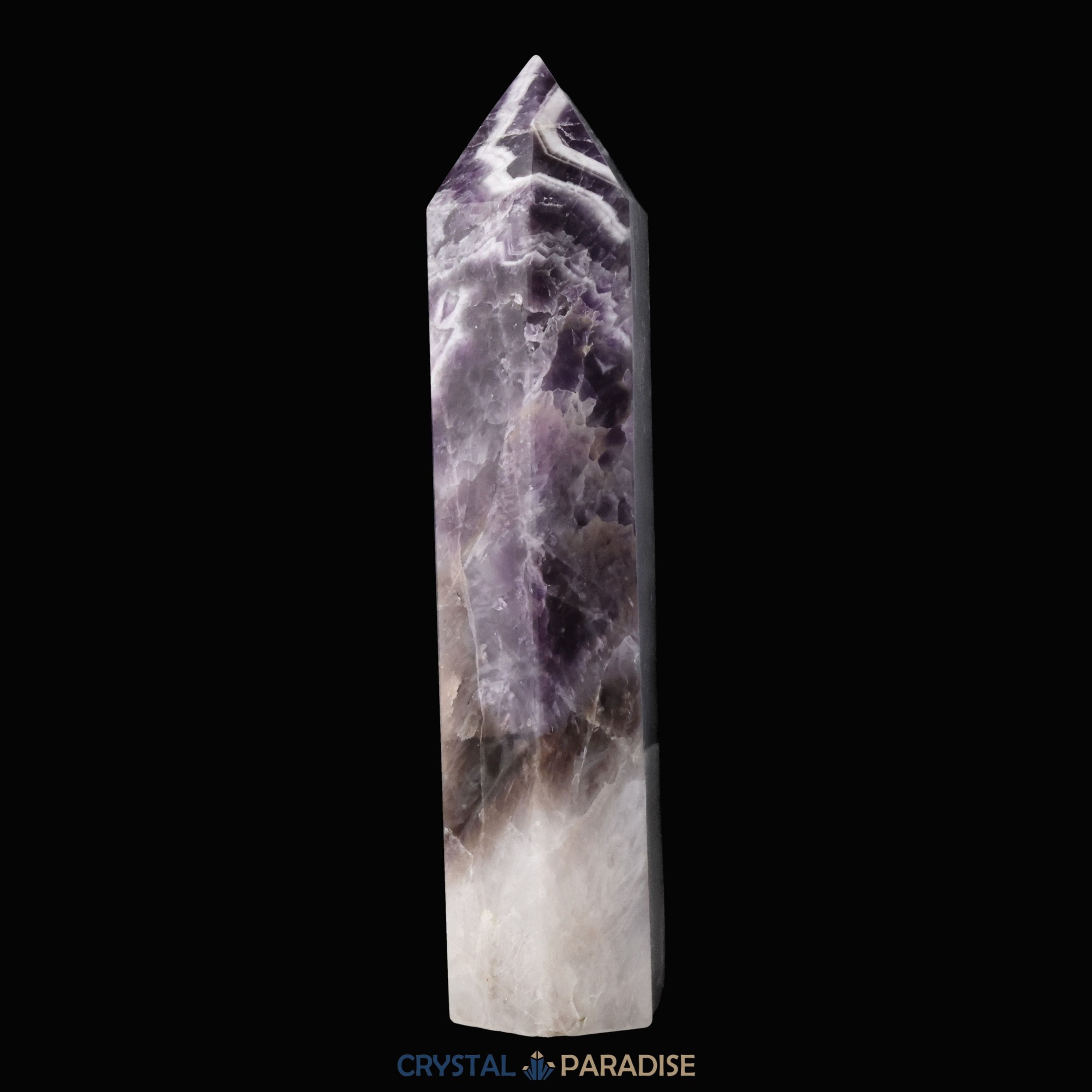 Amethystquarz Obelisk – Ansicht 8