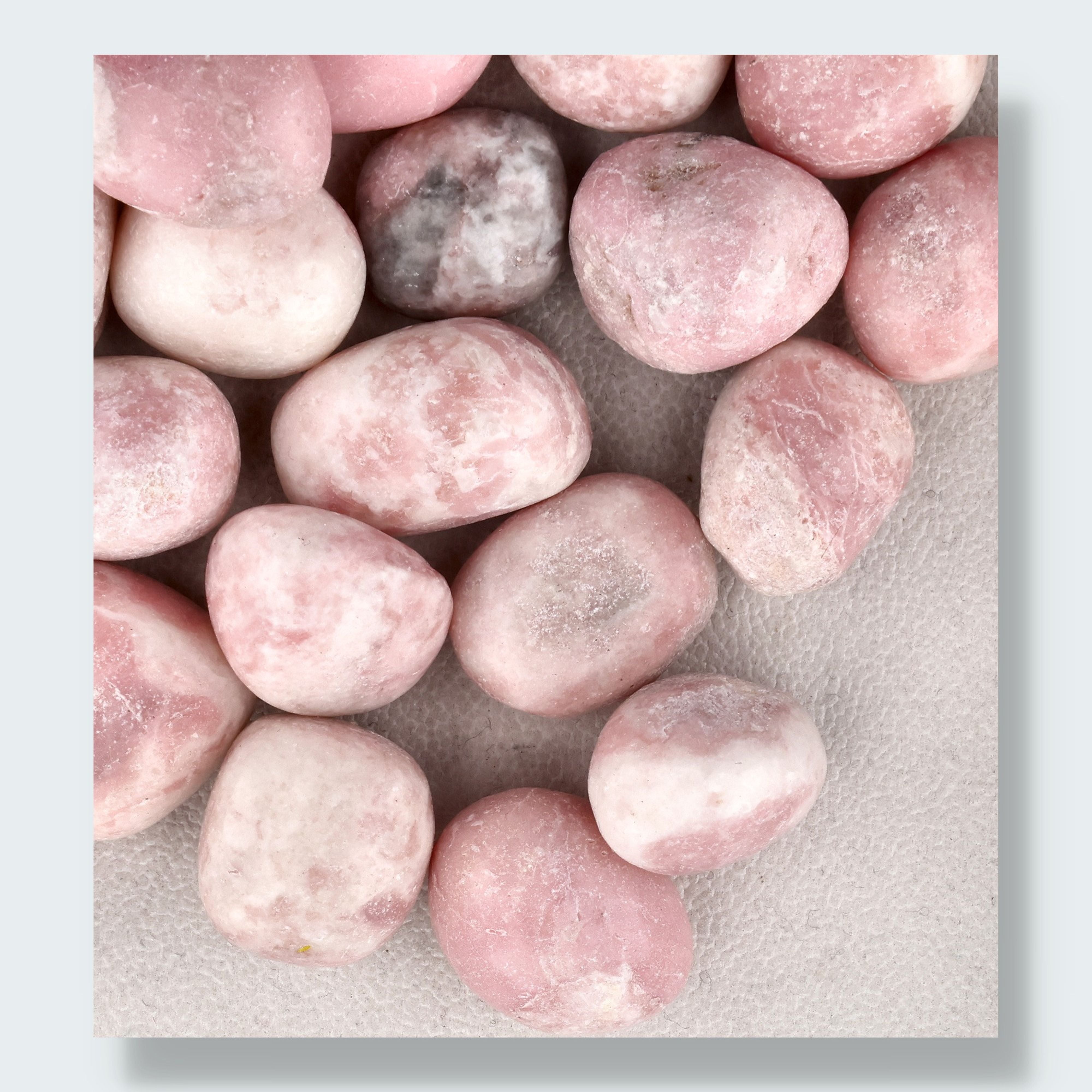 Andenopal rosa Trommelsteine – Ansicht 3
