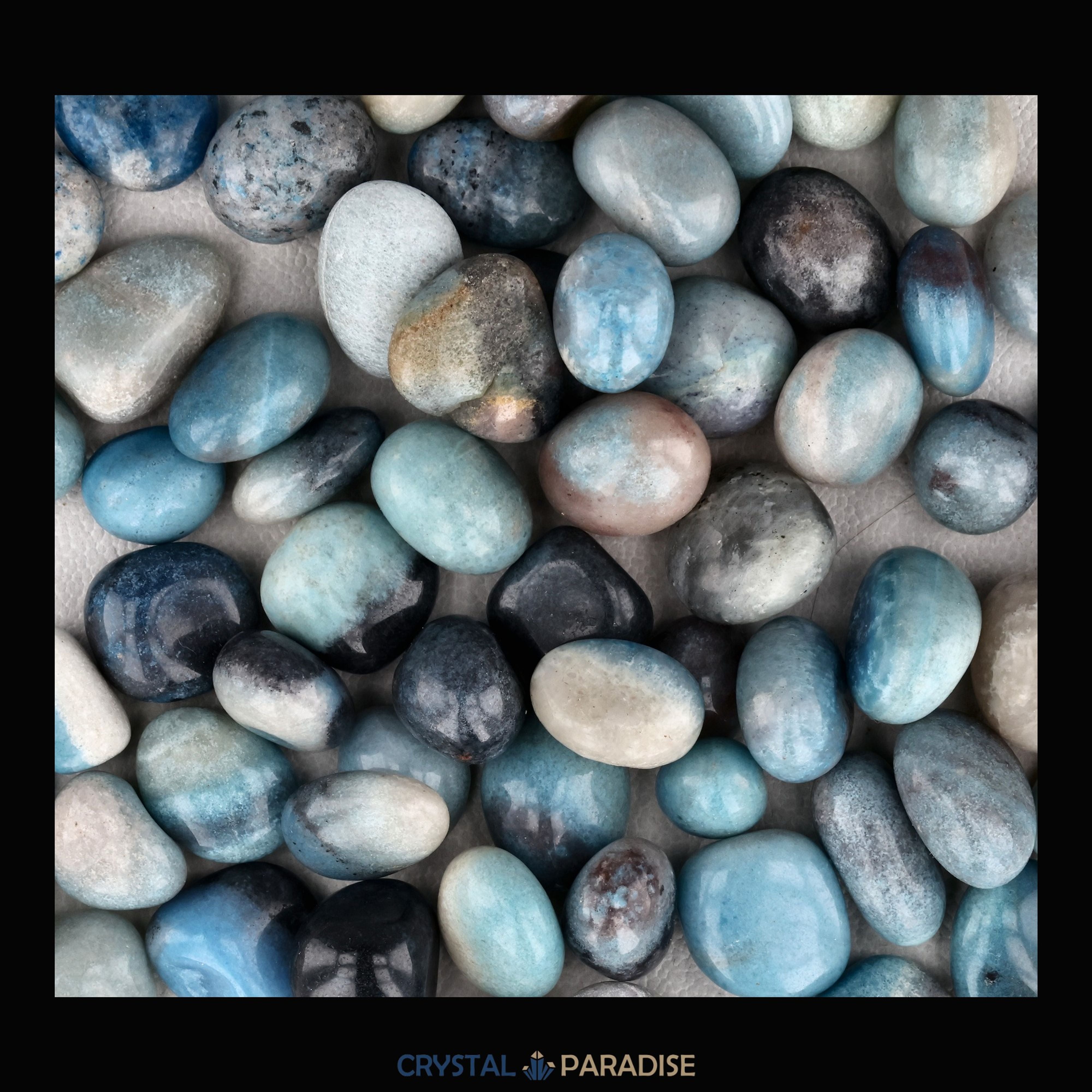 Angelit Trommelsteine – Ansicht 6