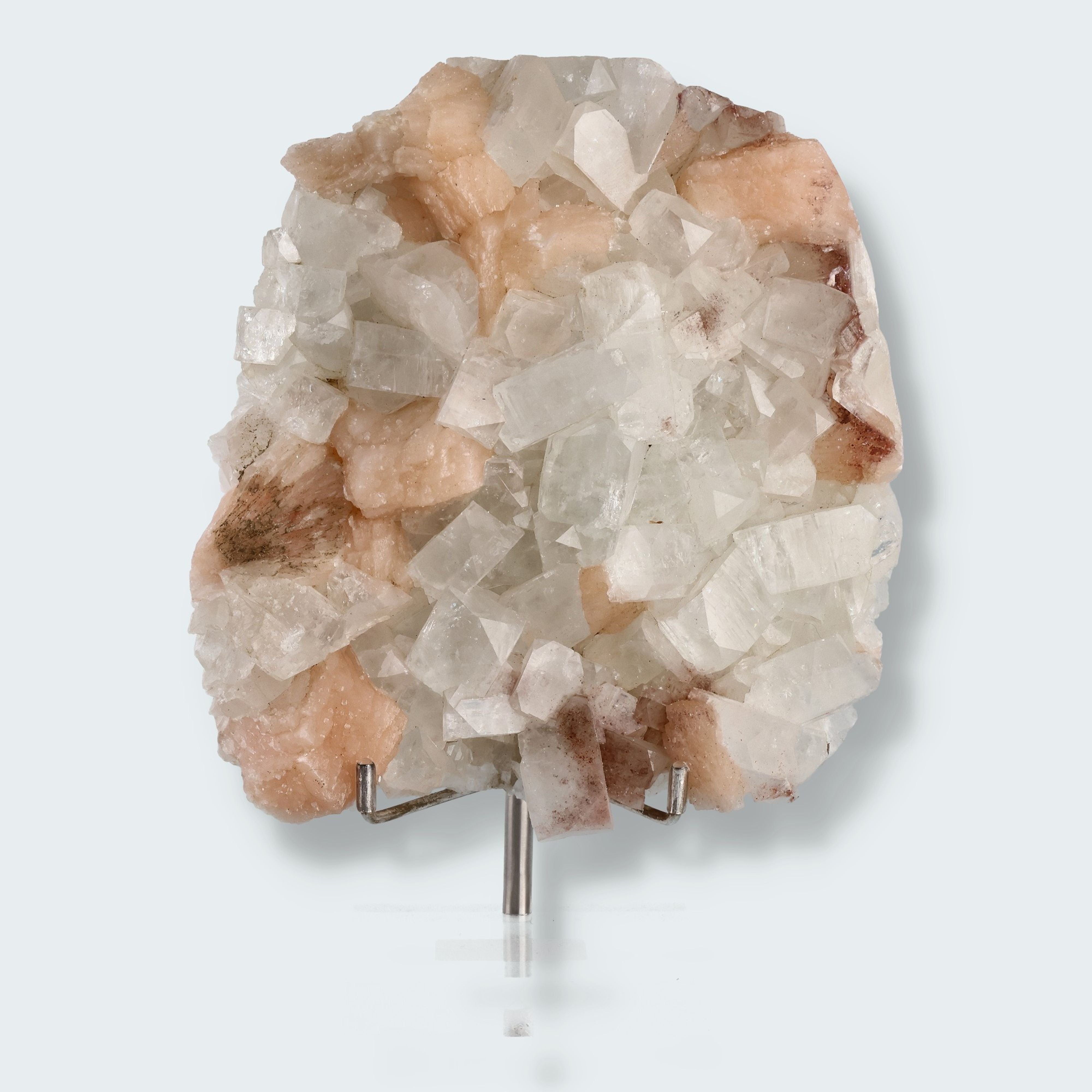 Apophyllit Stilbit Cluster aus Indien (1346g) – Ansicht 2