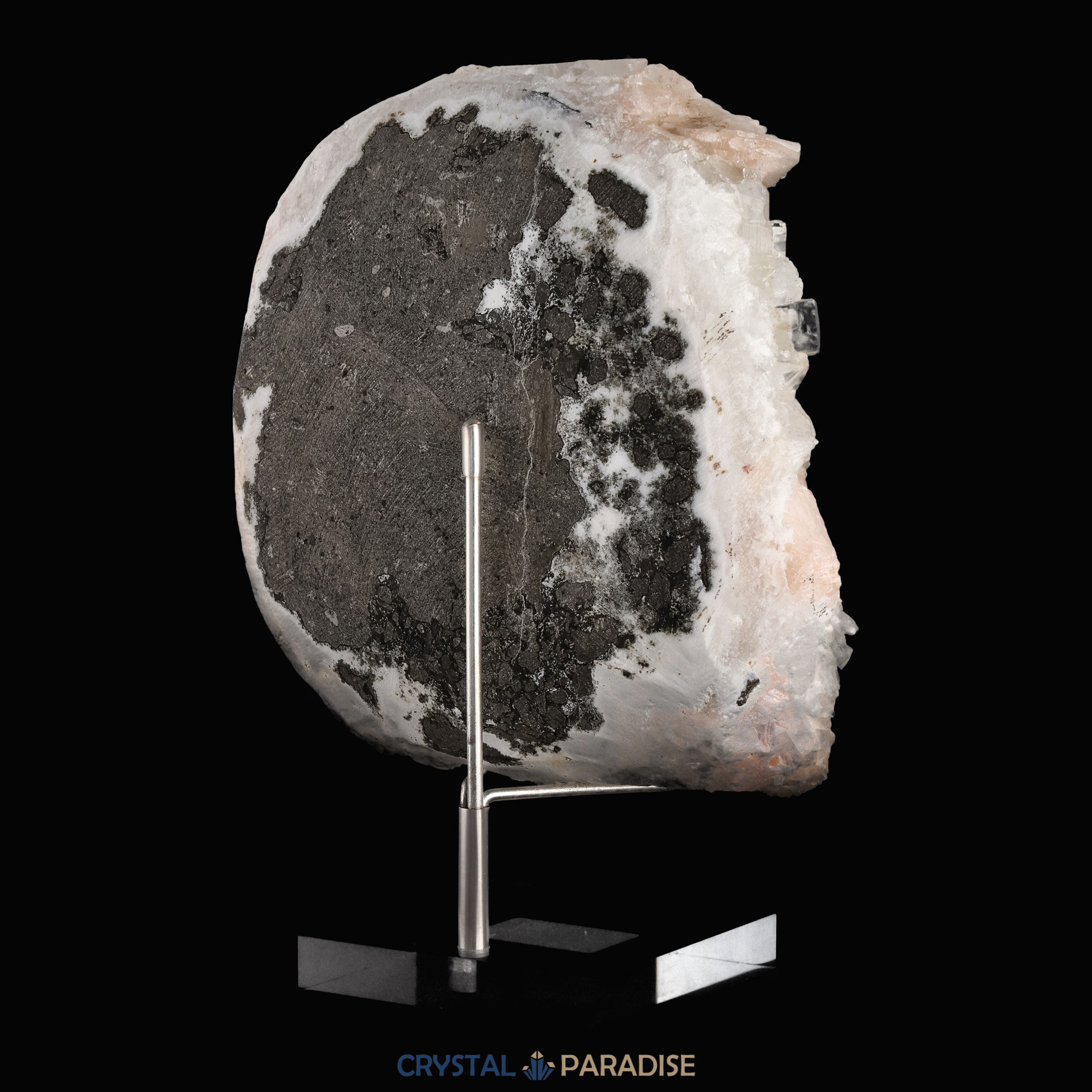 Apophyllit Stilbit Cluster aus Indien (1346g) – Ansicht 9