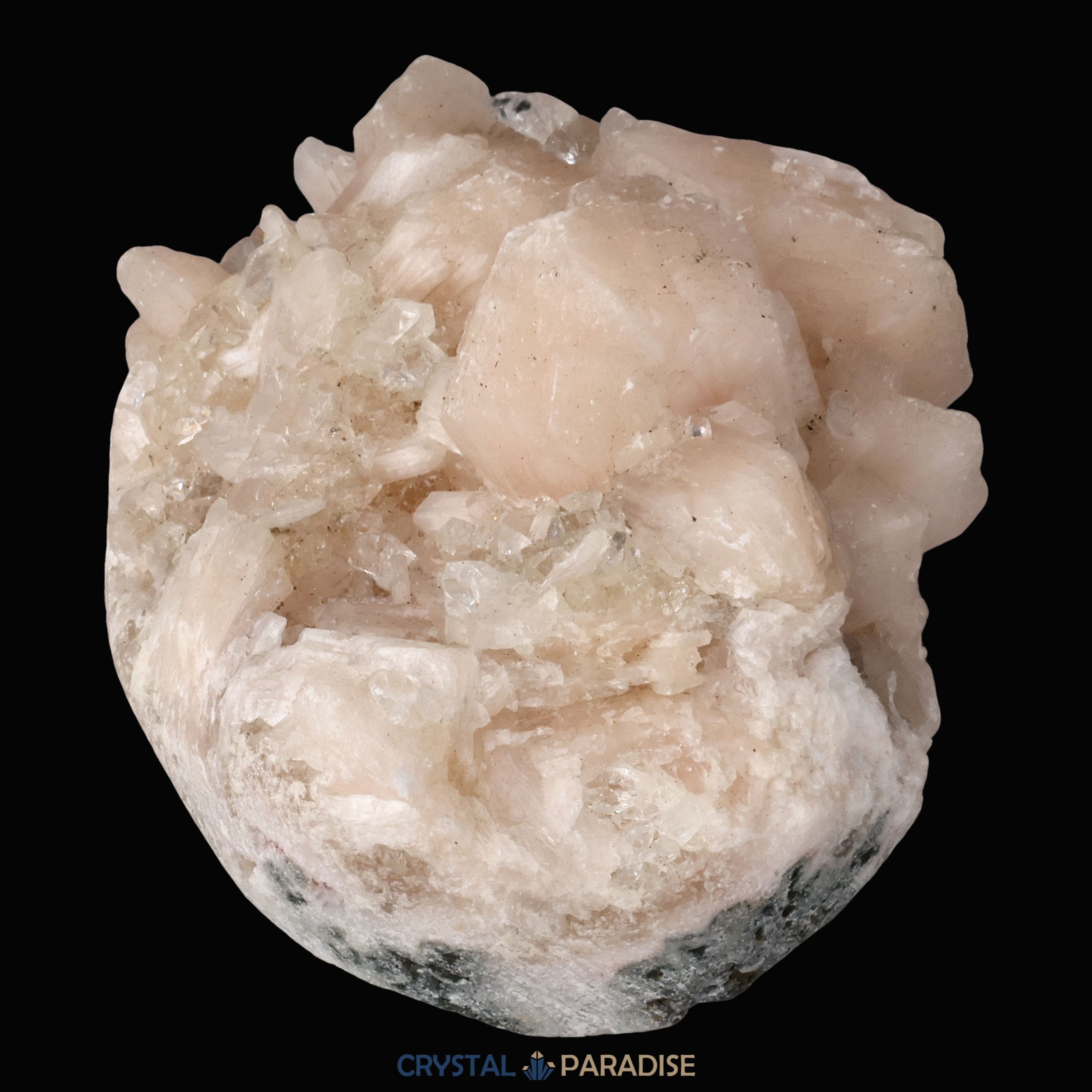 Apophyllit Stilbit Cluster aus Indien – Ansicht 6