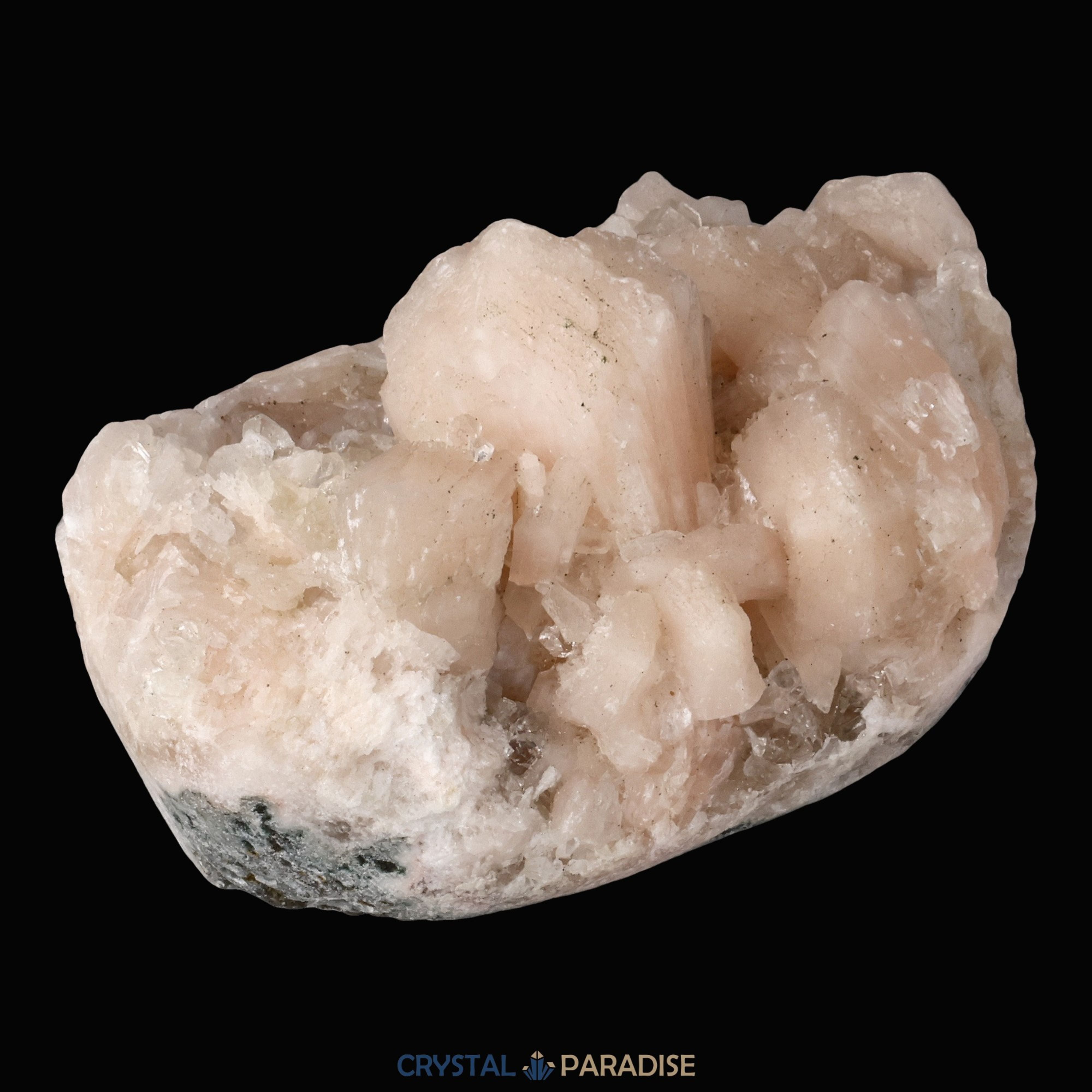 Apophyllit Stilbit Cluster aus Indien – Ansicht 7